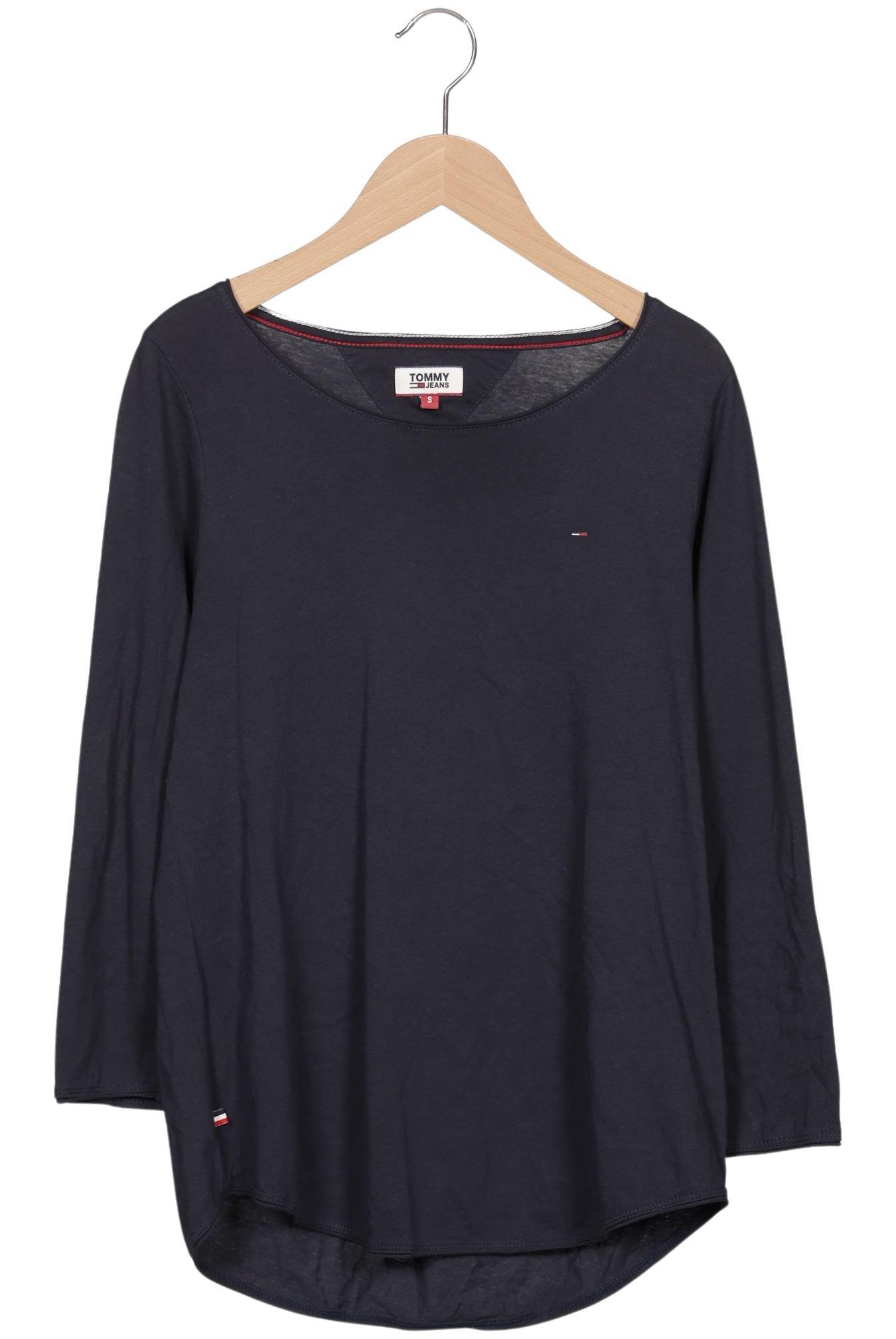 

Tommy Jeans Damen Langarmshirt, marineblau, Gr. 36