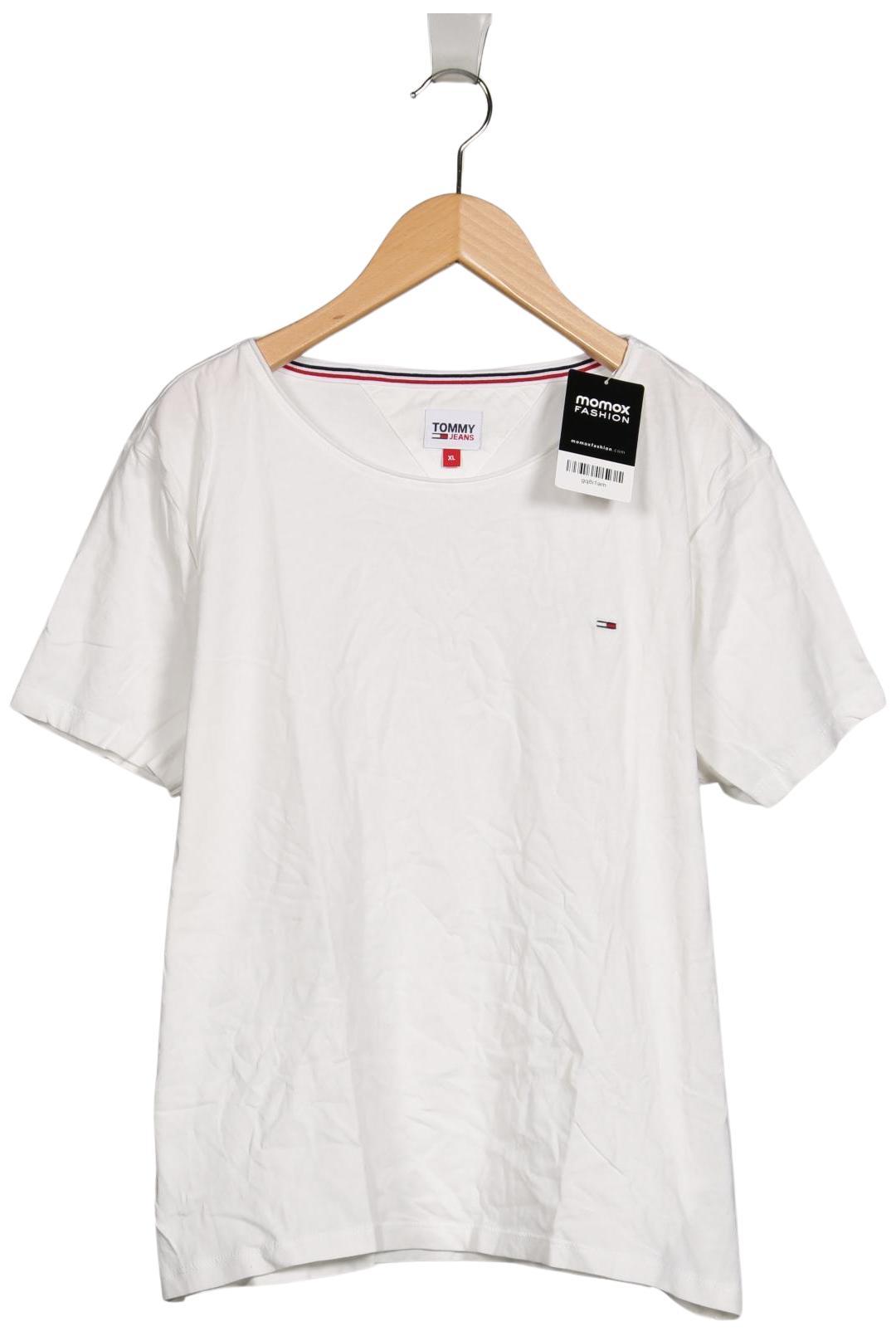 

Tommy Jeans Damen T-Shirt, weiß, Gr. 44