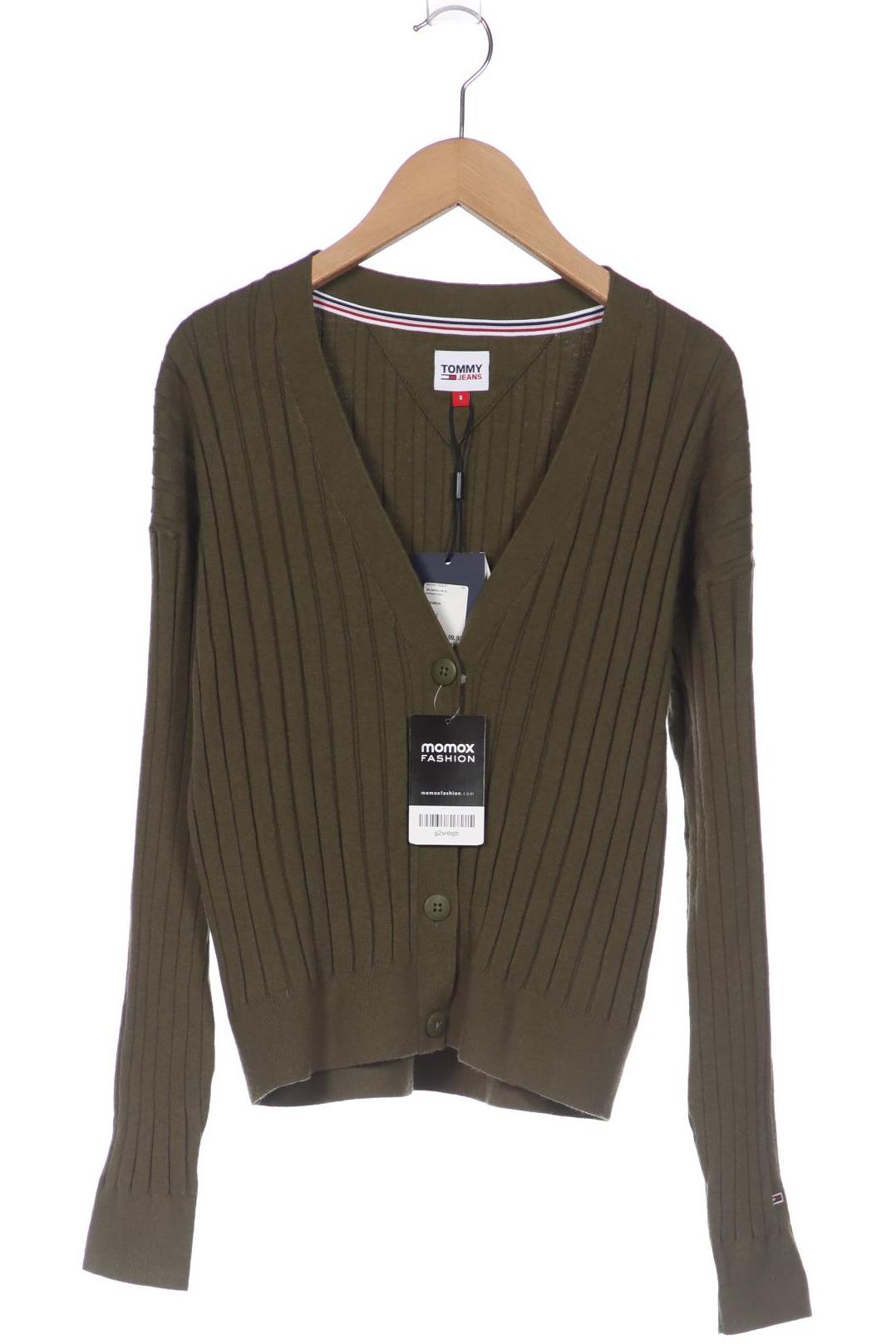 

Tommy Jeans Damen Strickjacke, grün, Gr. 36