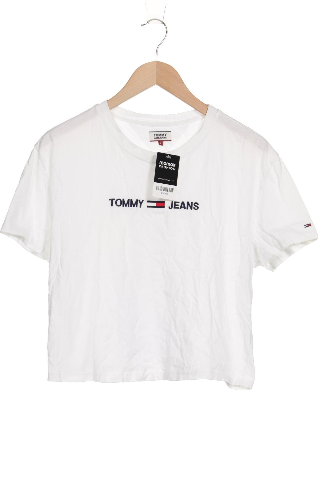 

Tommy Jeans Damen T-Shirt, weiß, Gr. 42