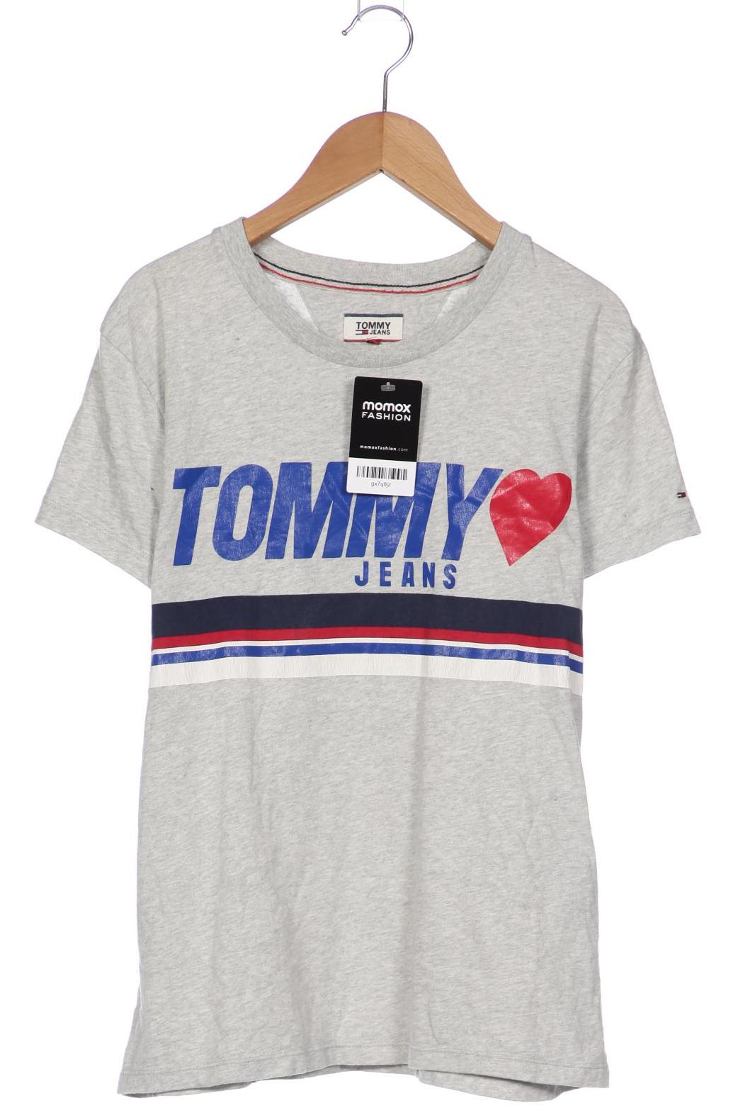

Tommy Jeans Damen T-Shirt, grau, Gr. 38