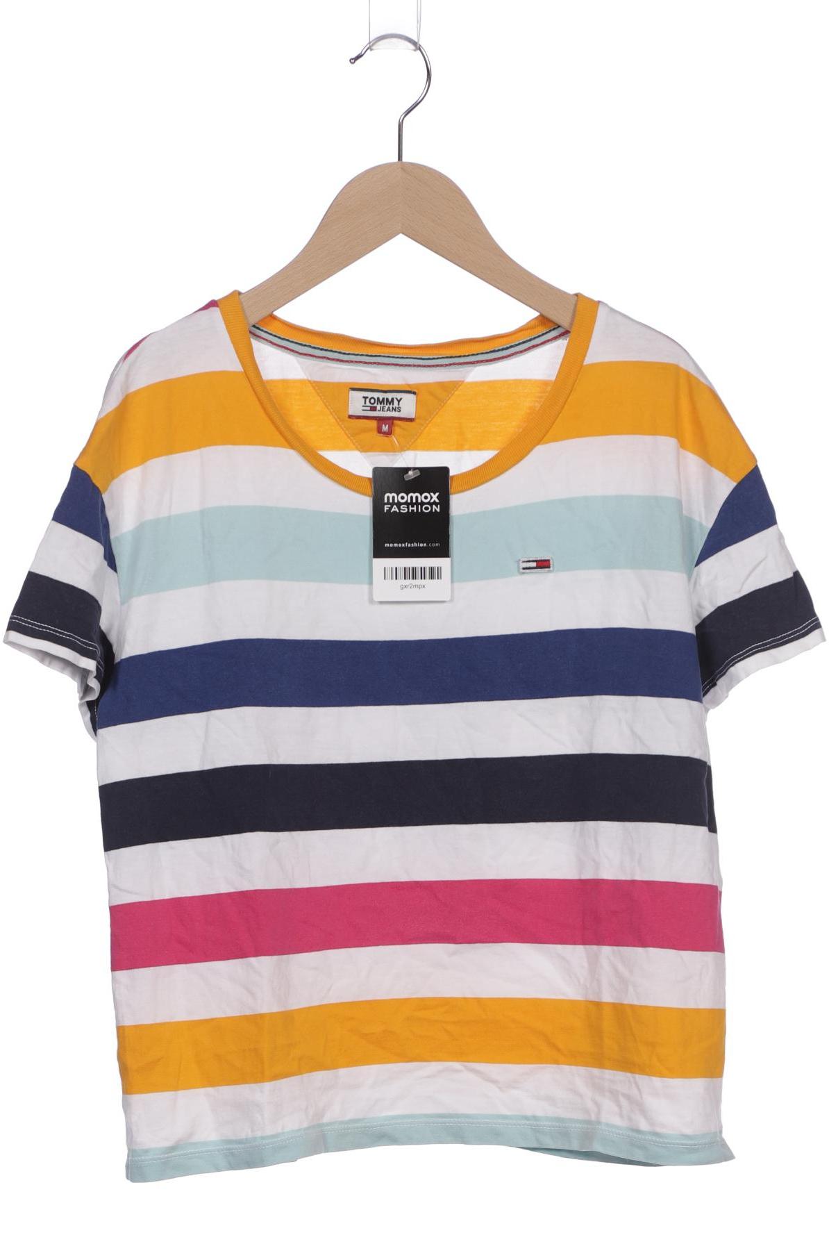 

Tommy Jeans Damen T-Shirt, mehrfarbig, Gr. 38