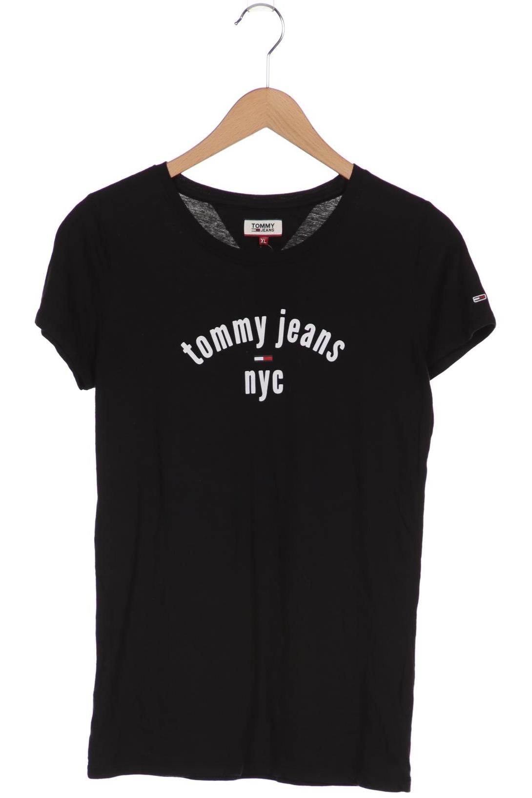 

Tommy Jeans Damen T-Shirt, schwarz