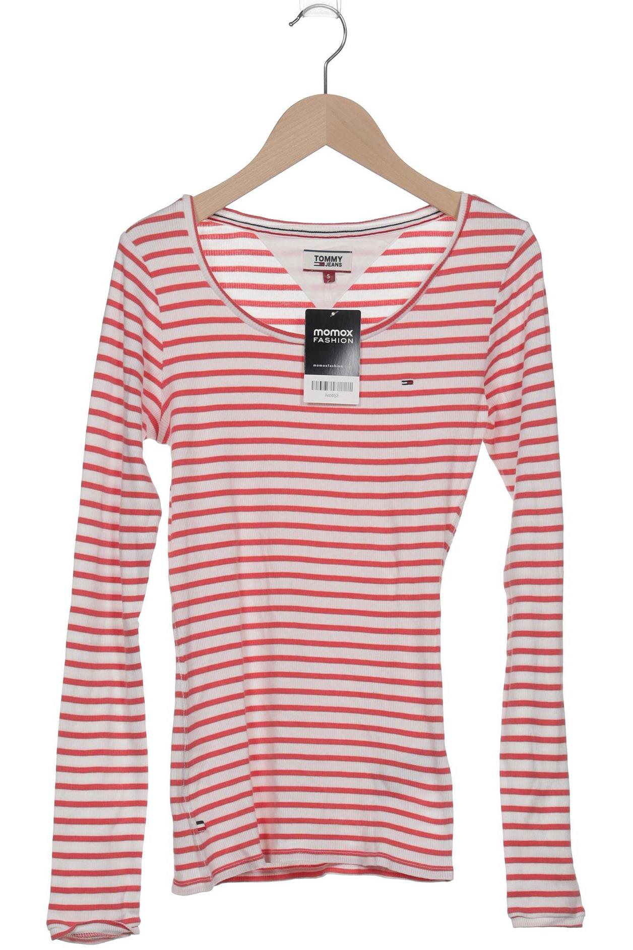 

Tommy Jeans Damen Langarmshirt, rot, Gr. 36
