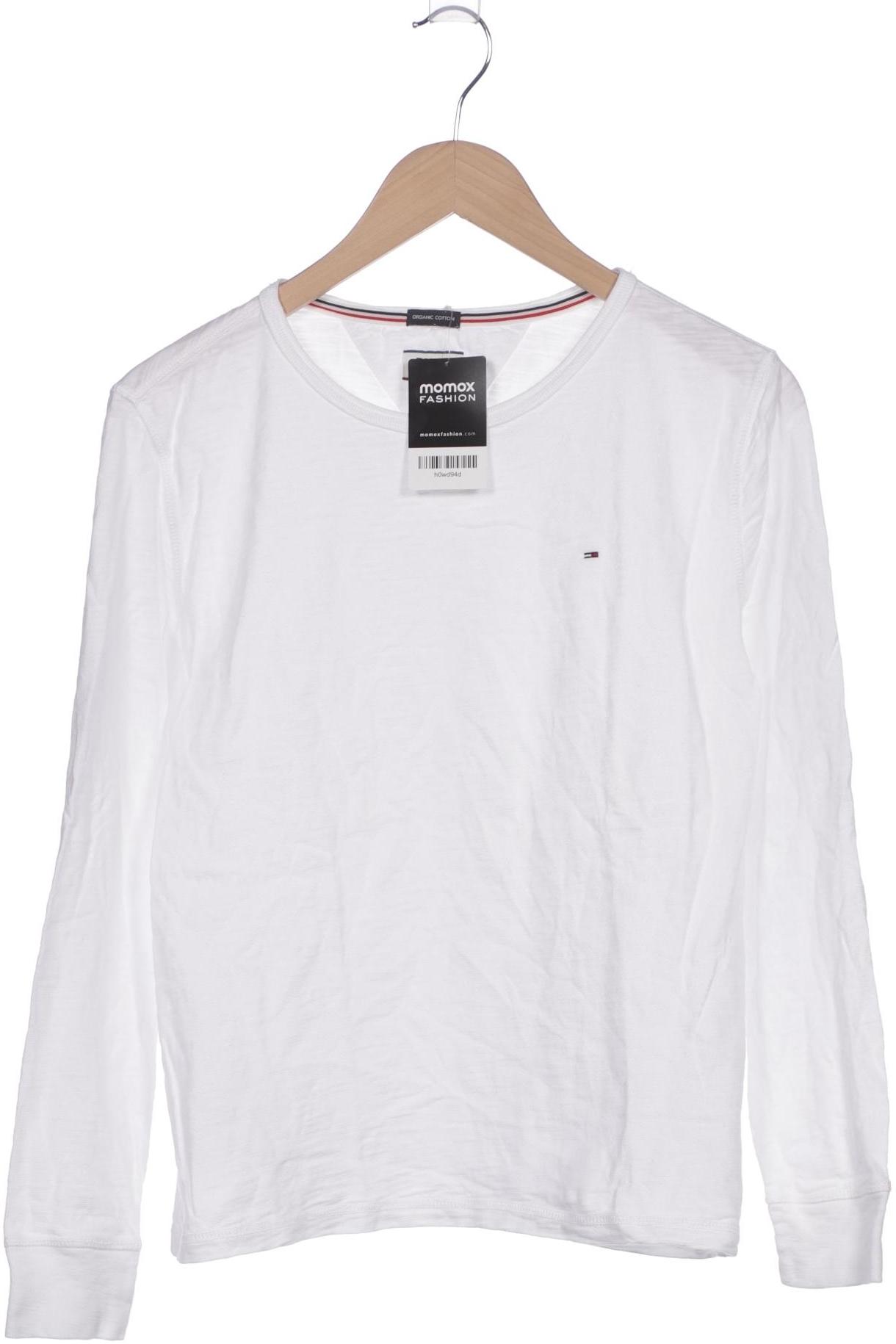

Tommy Jeans Damen Langarmshirt, weiß, Gr. 36