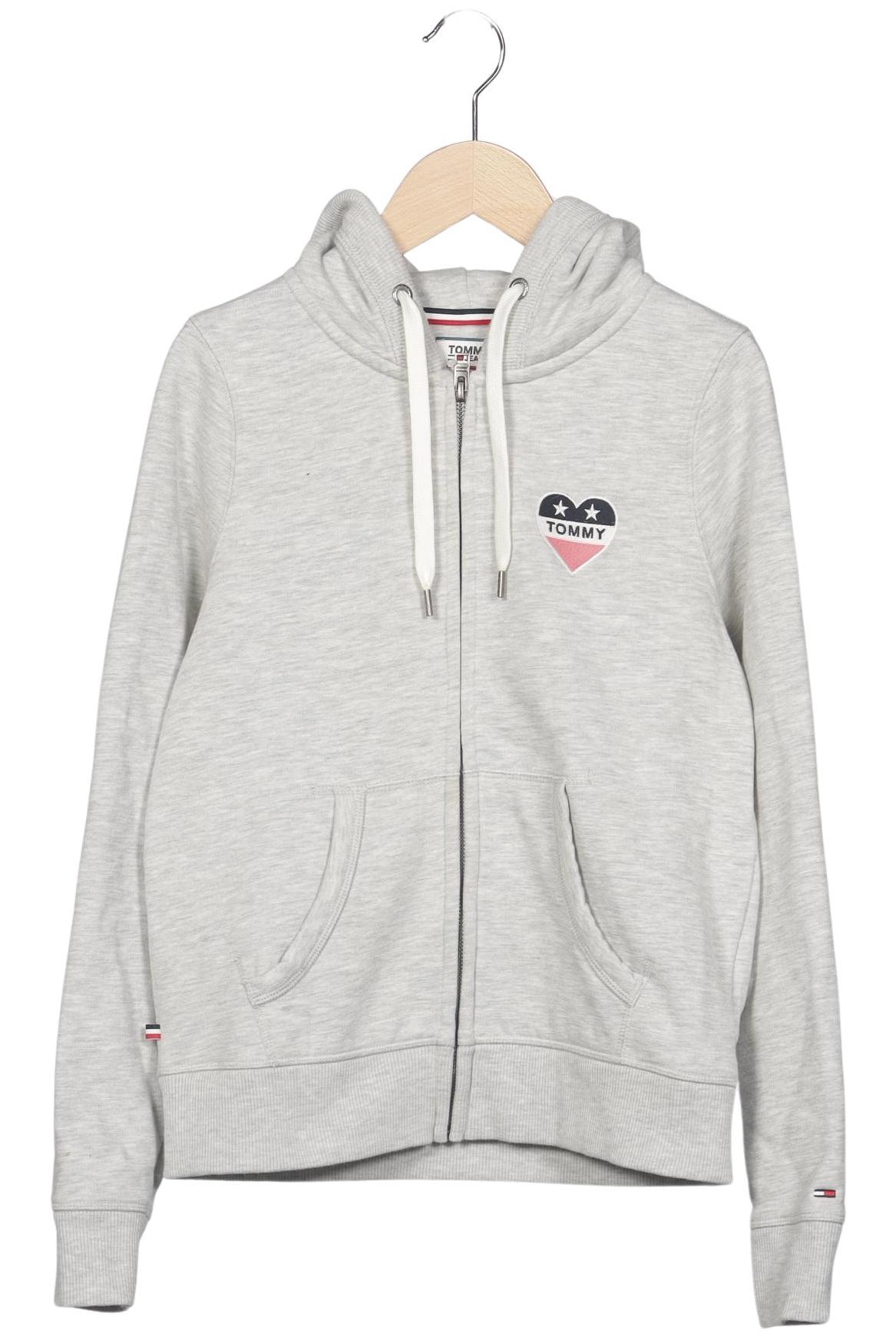 

Tommy Jeans Damen Kapuzenpullover, grau, Gr. 34