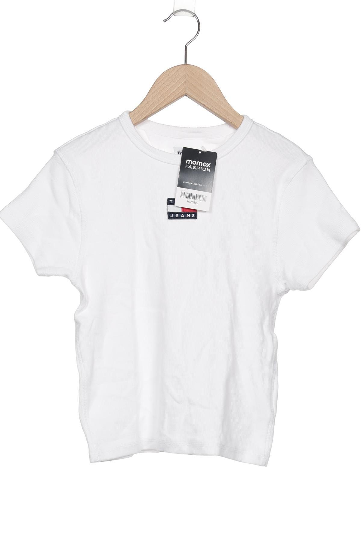 

Tommy Jeans Damen T-Shirt, weiß, Gr. 36
