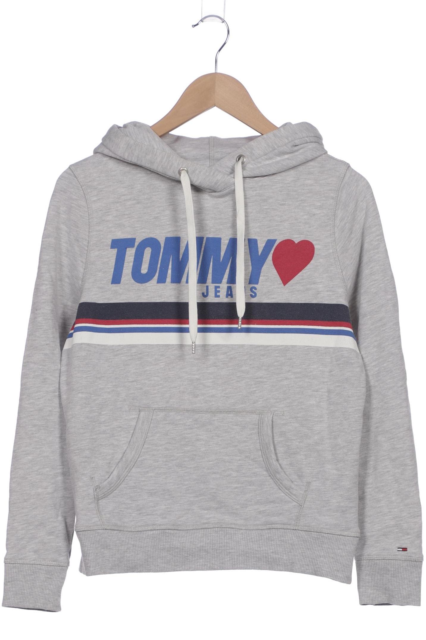 

Tommy Jeans Damen Kapuzenpullover, grau, Gr. 38