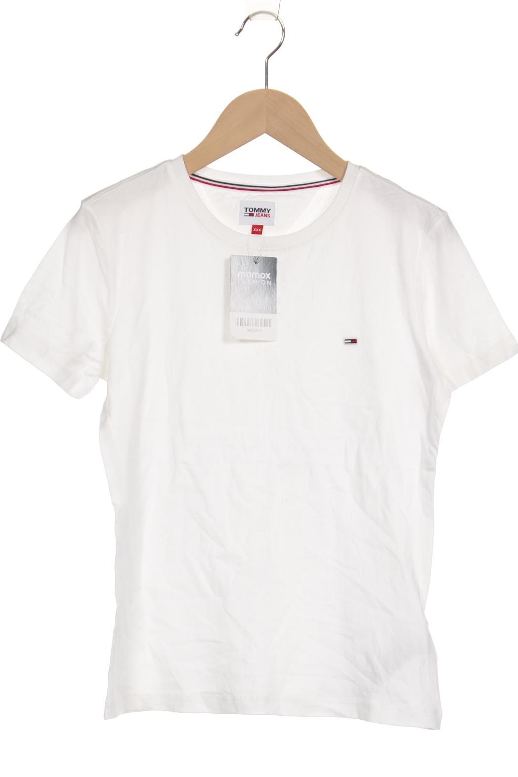 

Tommy Jeans Damen T-Shirt, weiß, Gr. 32