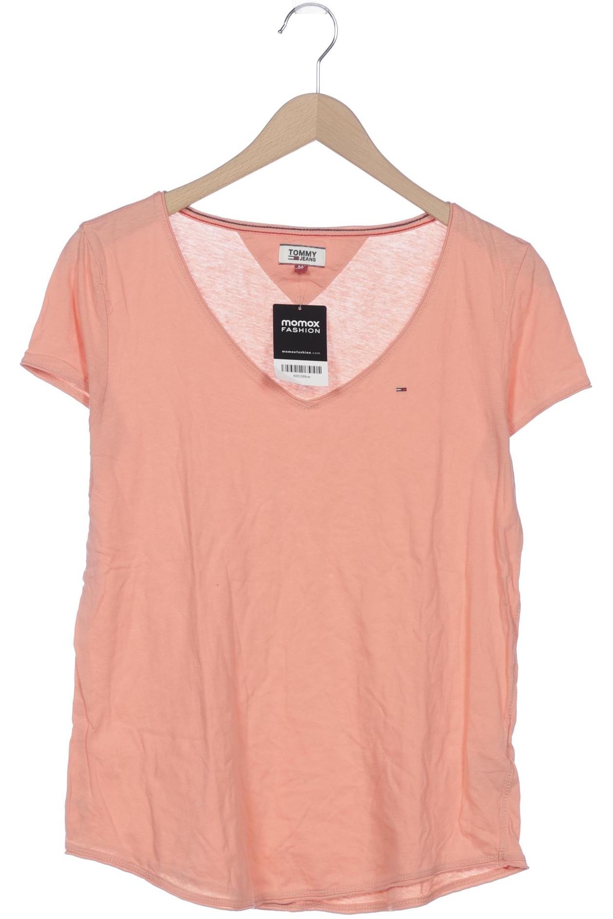 

Tommy Jeans Damen T-Shirt, orange, Gr. 38
