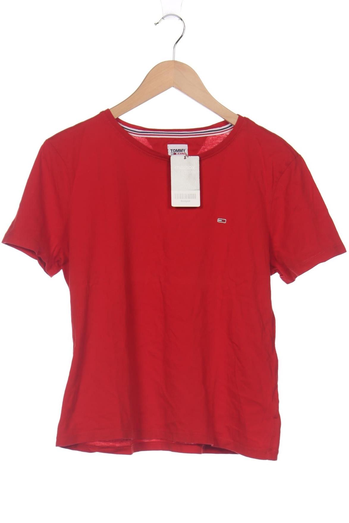 

Tommy Jeans Damen T-Shirt, rot, Gr. 42