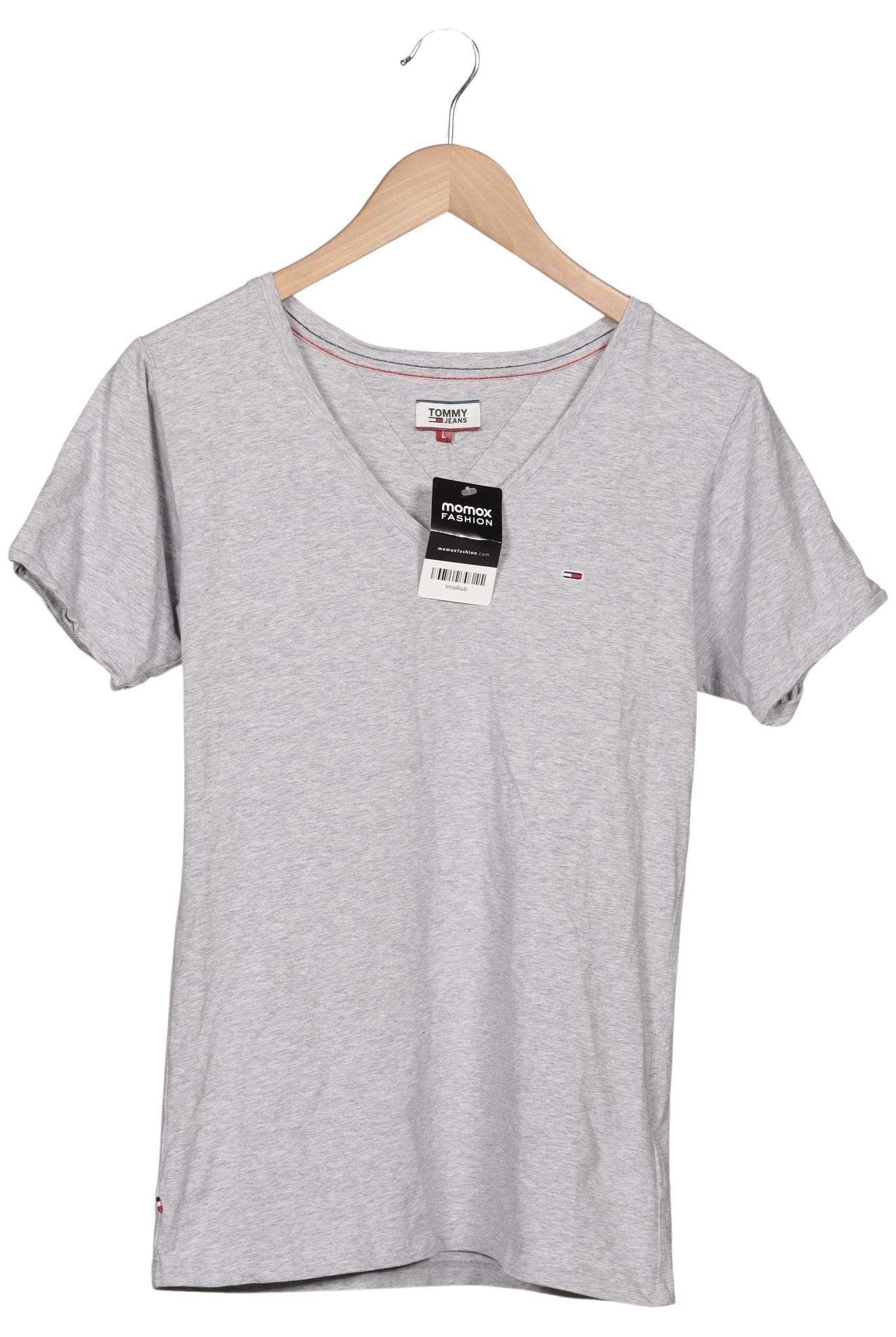

Tommy Jeans Damen T-Shirt, grau, Gr. 42