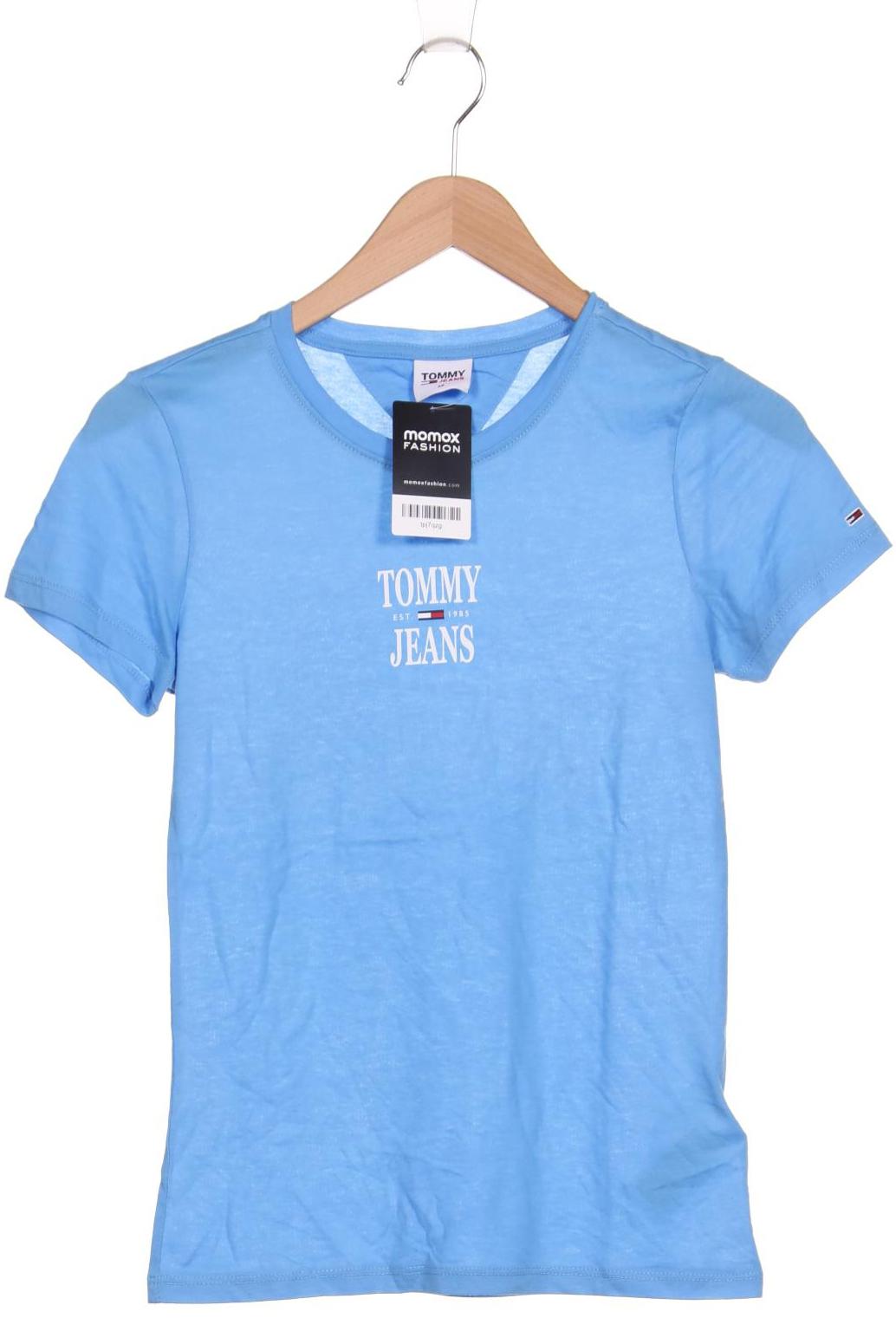 

Tommy Jeans Damen T-Shirt, blau, Gr. 34