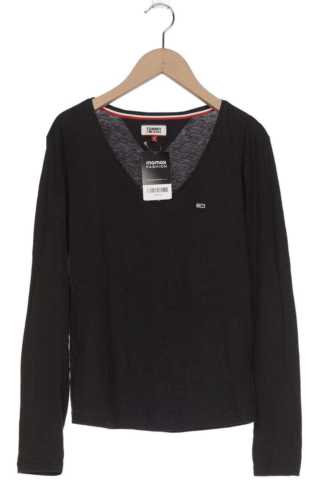 

Tommy Jeans Damen Langarmshirt, schwarz