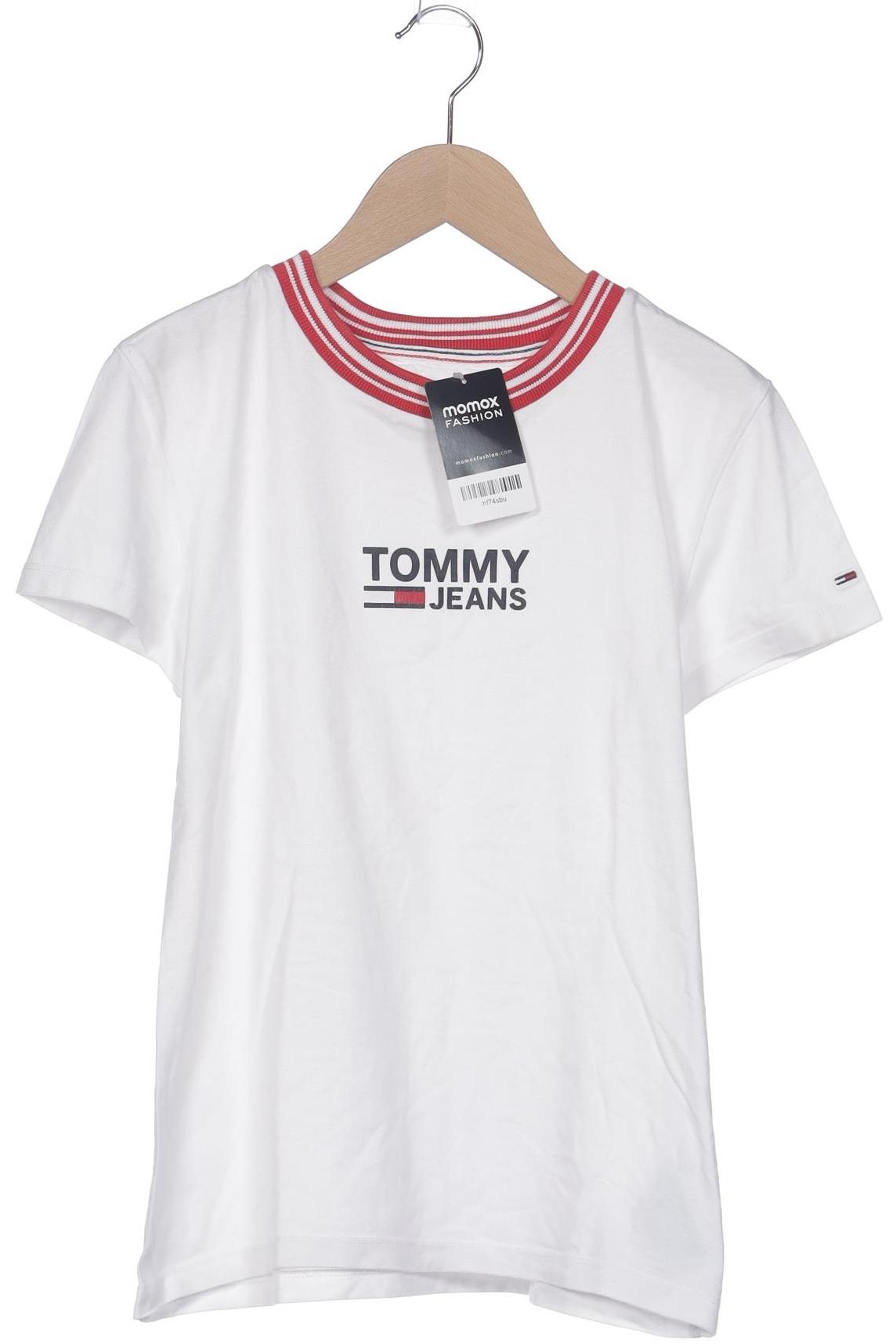 

Tommy Jeans Damen T-Shirt, weiß, Gr. 34