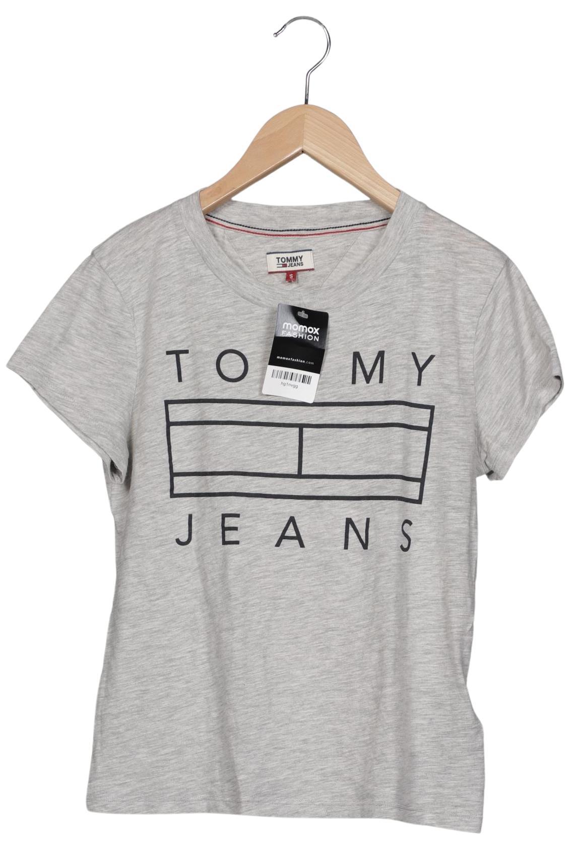 

Tommy Jeans Damen T-Shirt, grau, Gr. 36
