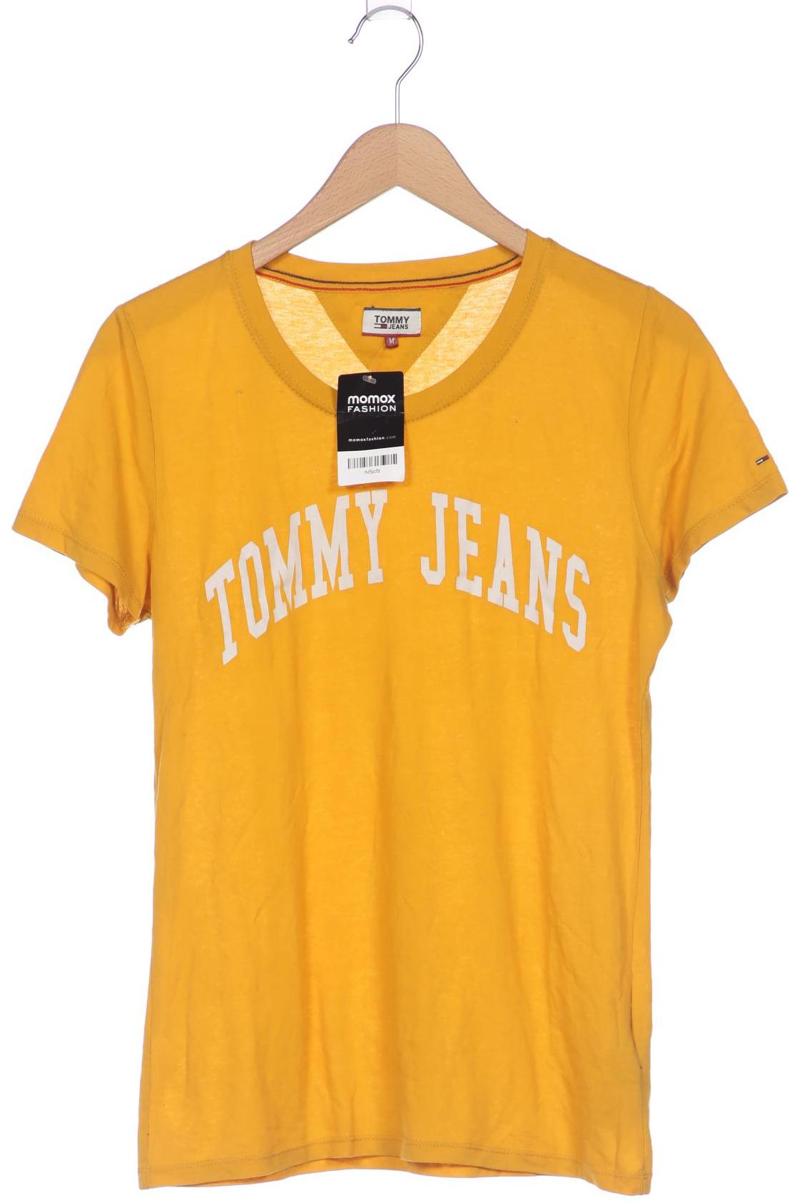 

Tommy Jeans Damen T-Shirt, gelb, Gr. 38