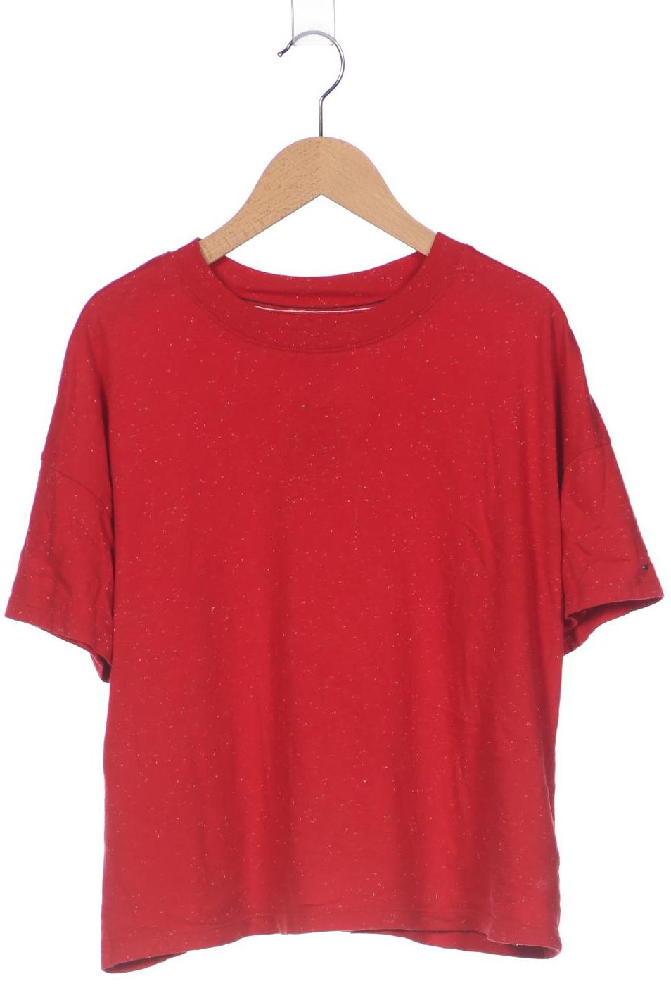

Tommy Jeans Damen T-Shirt, rot, Gr. 36