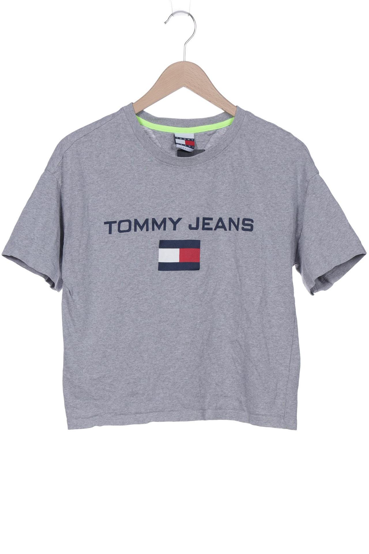 

Tommy Jeans Damen T-Shirt, grau, Gr. 36