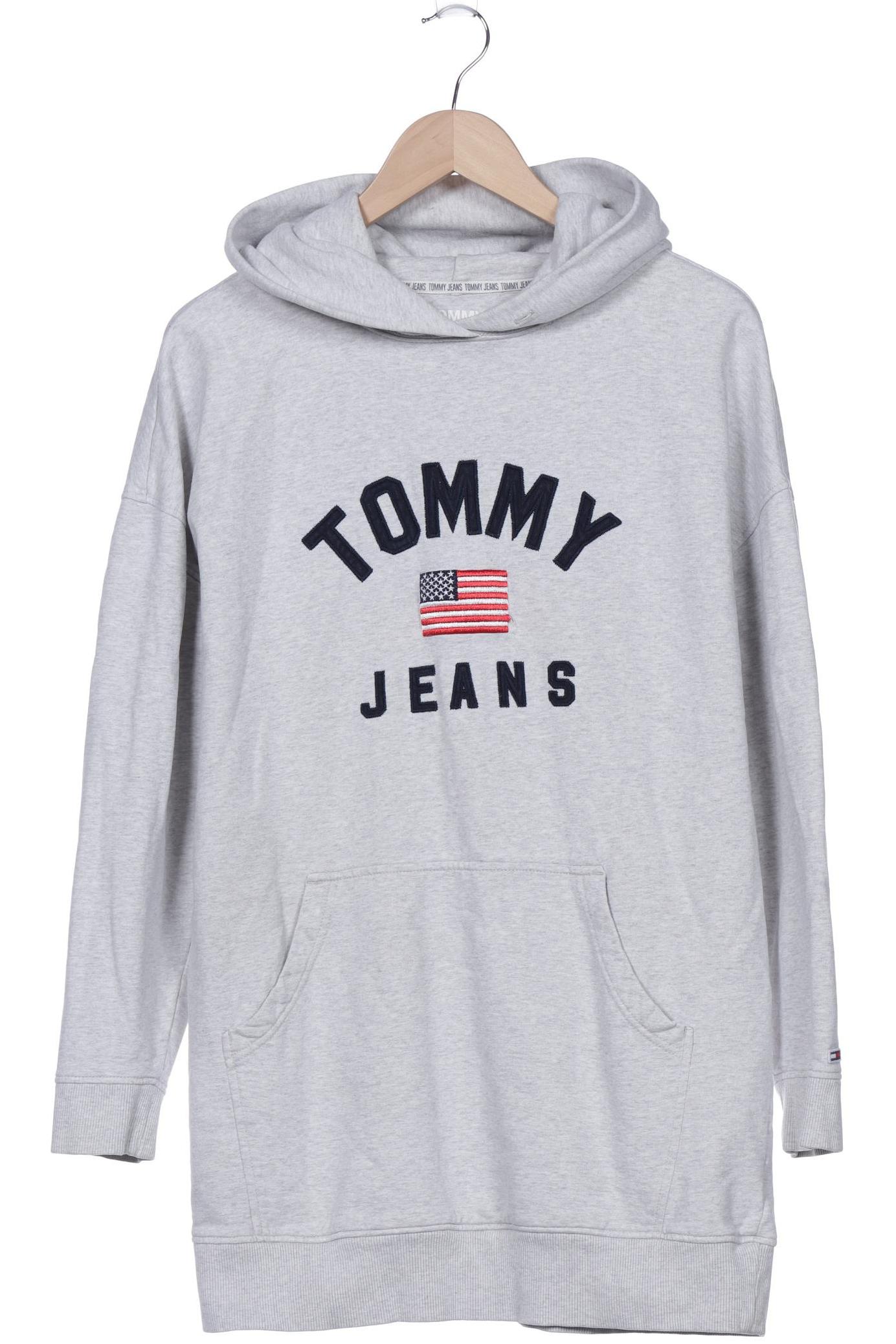 

Tommy Jeans Damen Kapuzenpullover, grau, Gr. 38