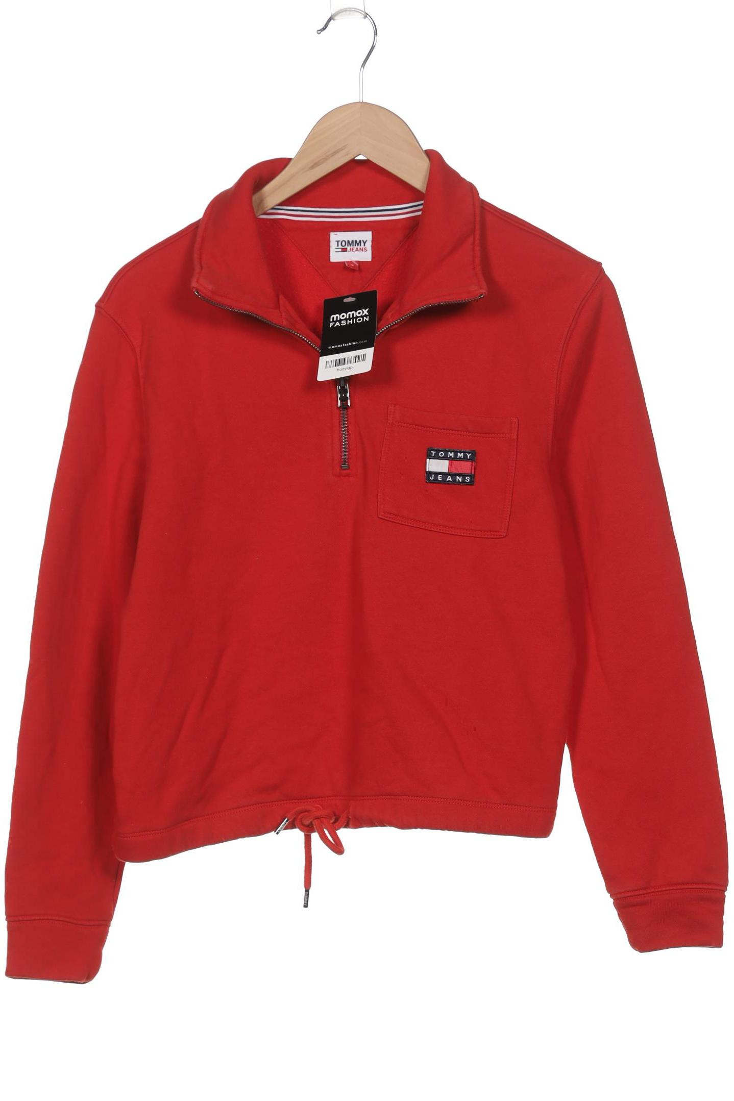 

Tommy Jeans Damen Sweatshirt, rot, Gr. 36