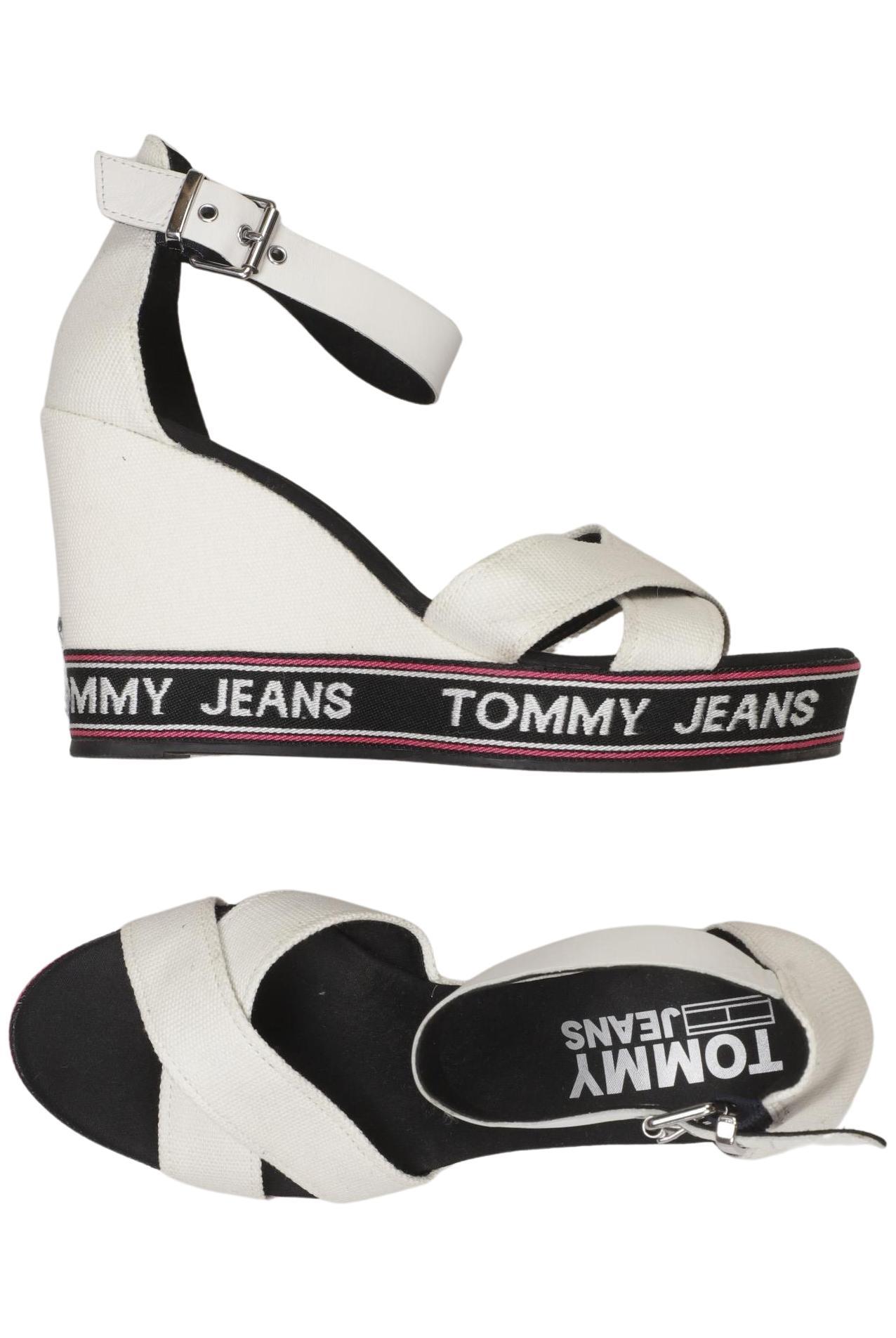 

Tommy Jeans Damen Sandale, weiß, Gr. 38