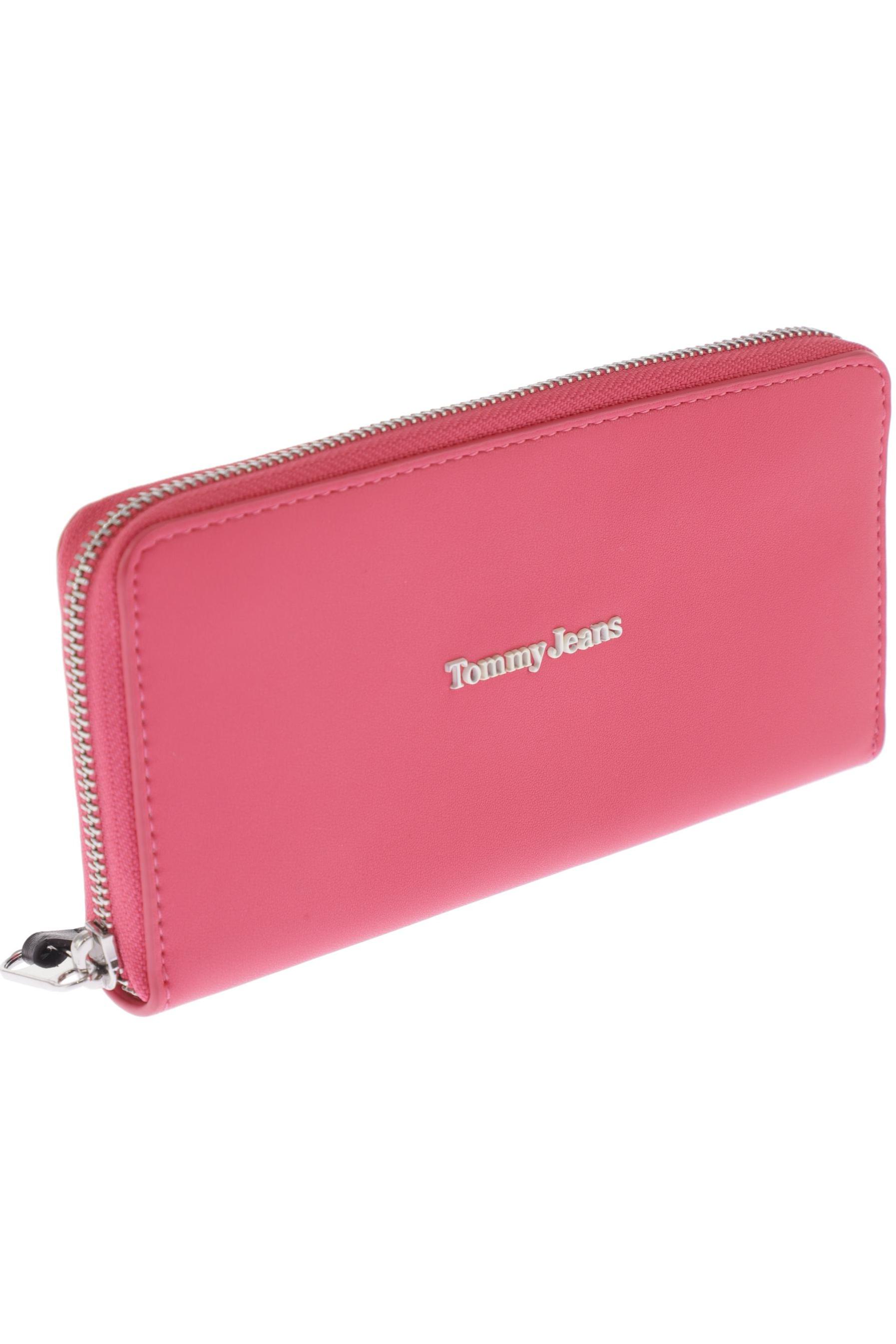 

Tommy Jeans Damen Portemonnaie, pink, Gr.