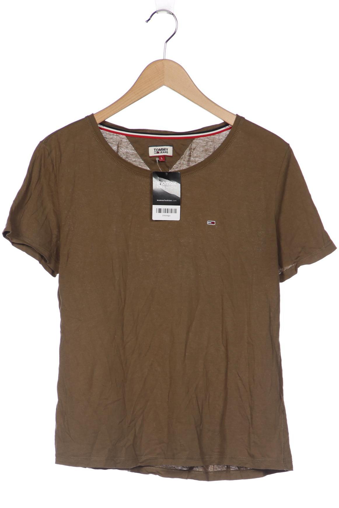 

Tommy Jeans Damen T-Shirt, beige, Gr. 42