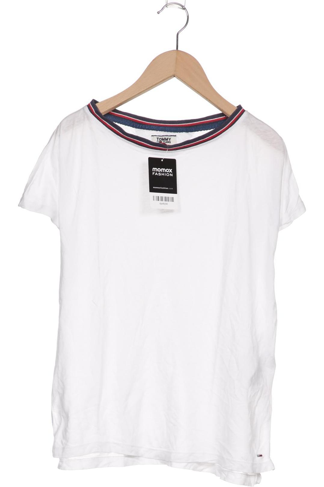 

Tommy Jeans Damen T-Shirt, weiß, Gr. 36