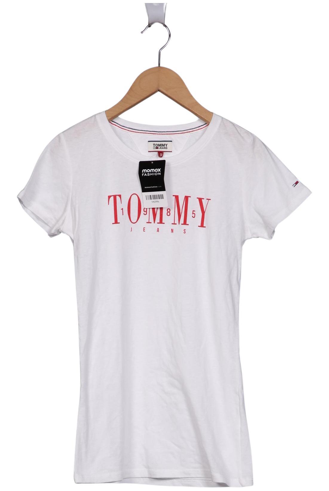 

Tommy Jeans Damen T-Shirt, weiß, Gr. 36