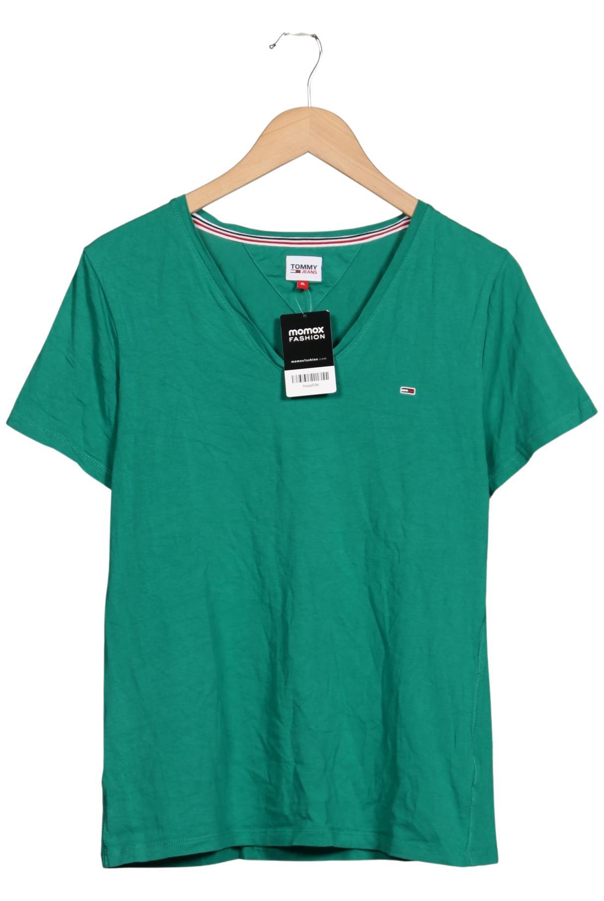 

Tommy Jeans Damen T-Shirt, grün, Gr. 44