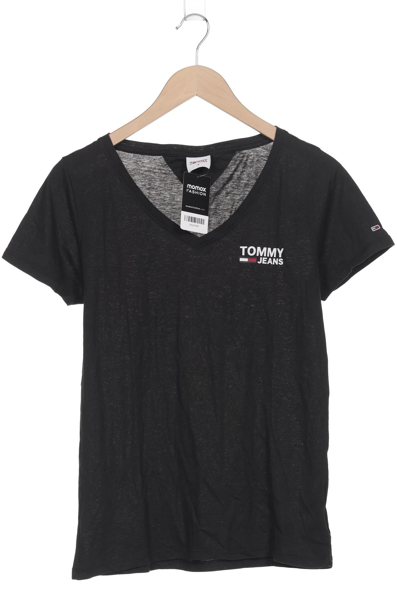 

Tommy Jeans Damen T-Shirt, schwarz, Gr. 38