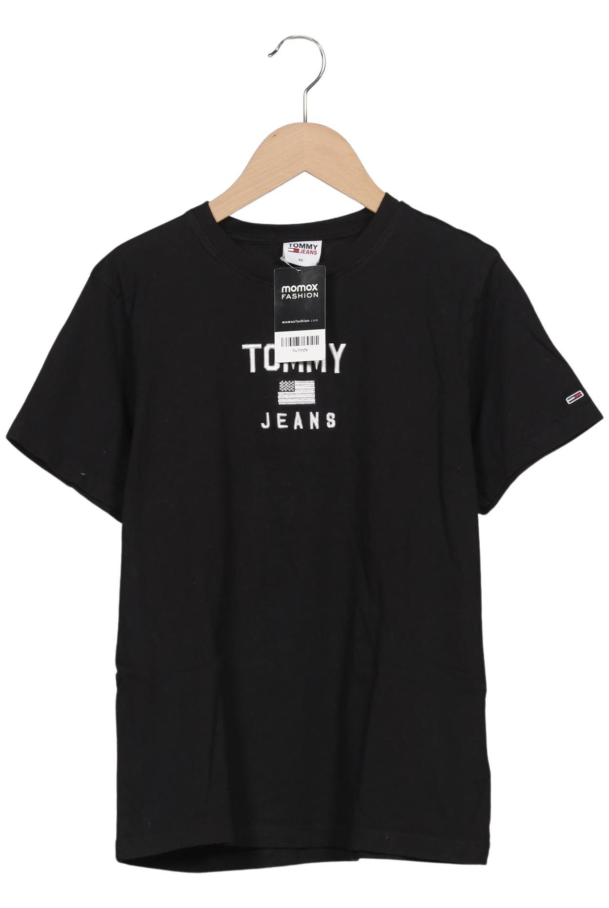 

Tommy Jeans Damen T-Shirt, schwarz, Gr. 34