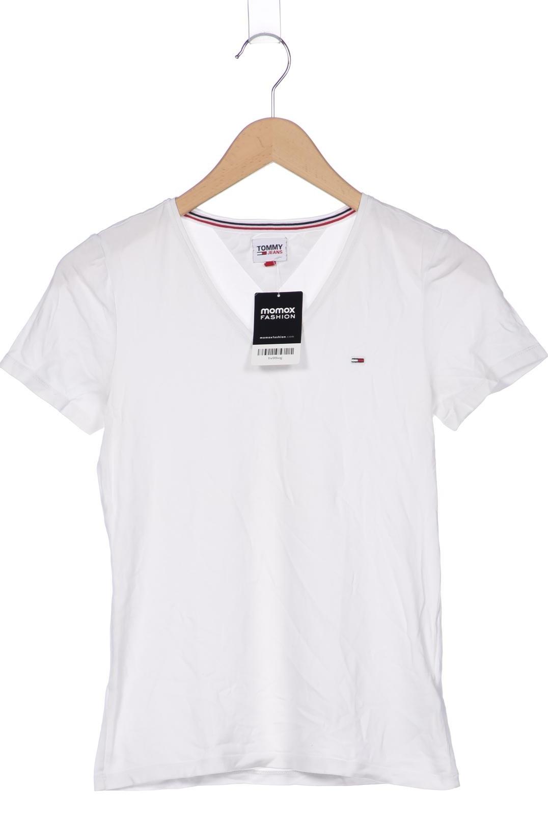 

Tommy Jeans Damen T-Shirt, weiß, Gr. 36