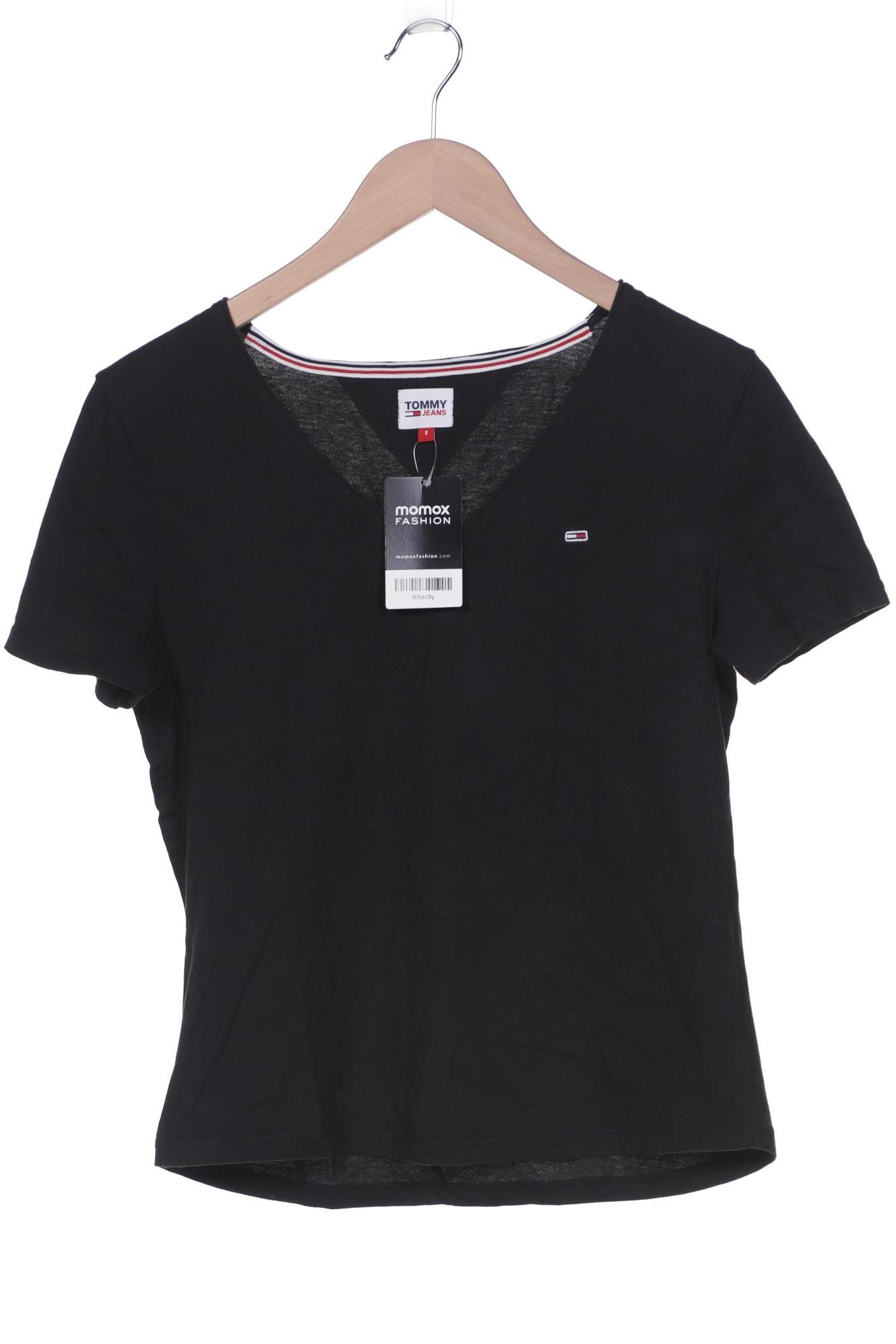 

Tommy Jeans Damen T-Shirt, schwarz, Gr. 36