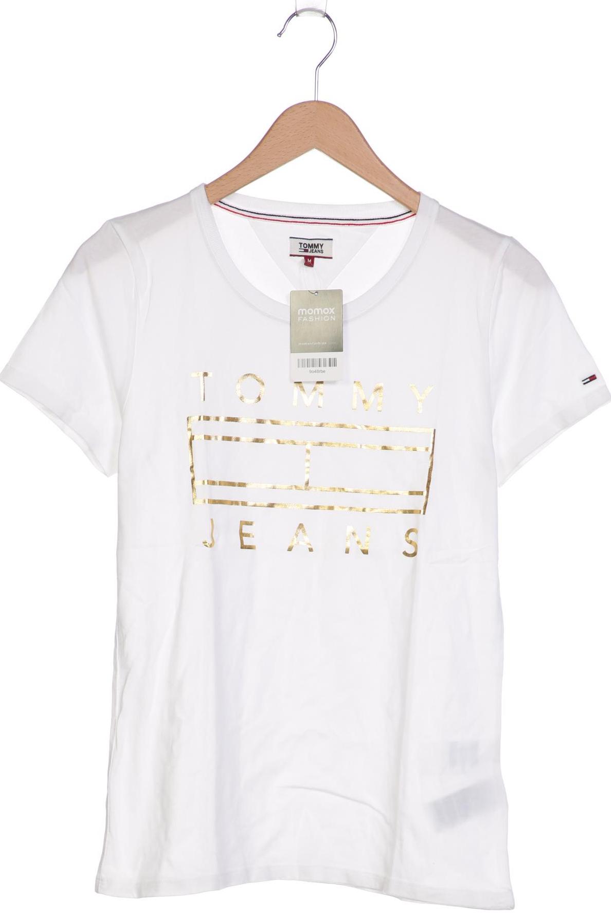 

Tommy Jeans Damen T-Shirt, weiß, Gr. 38