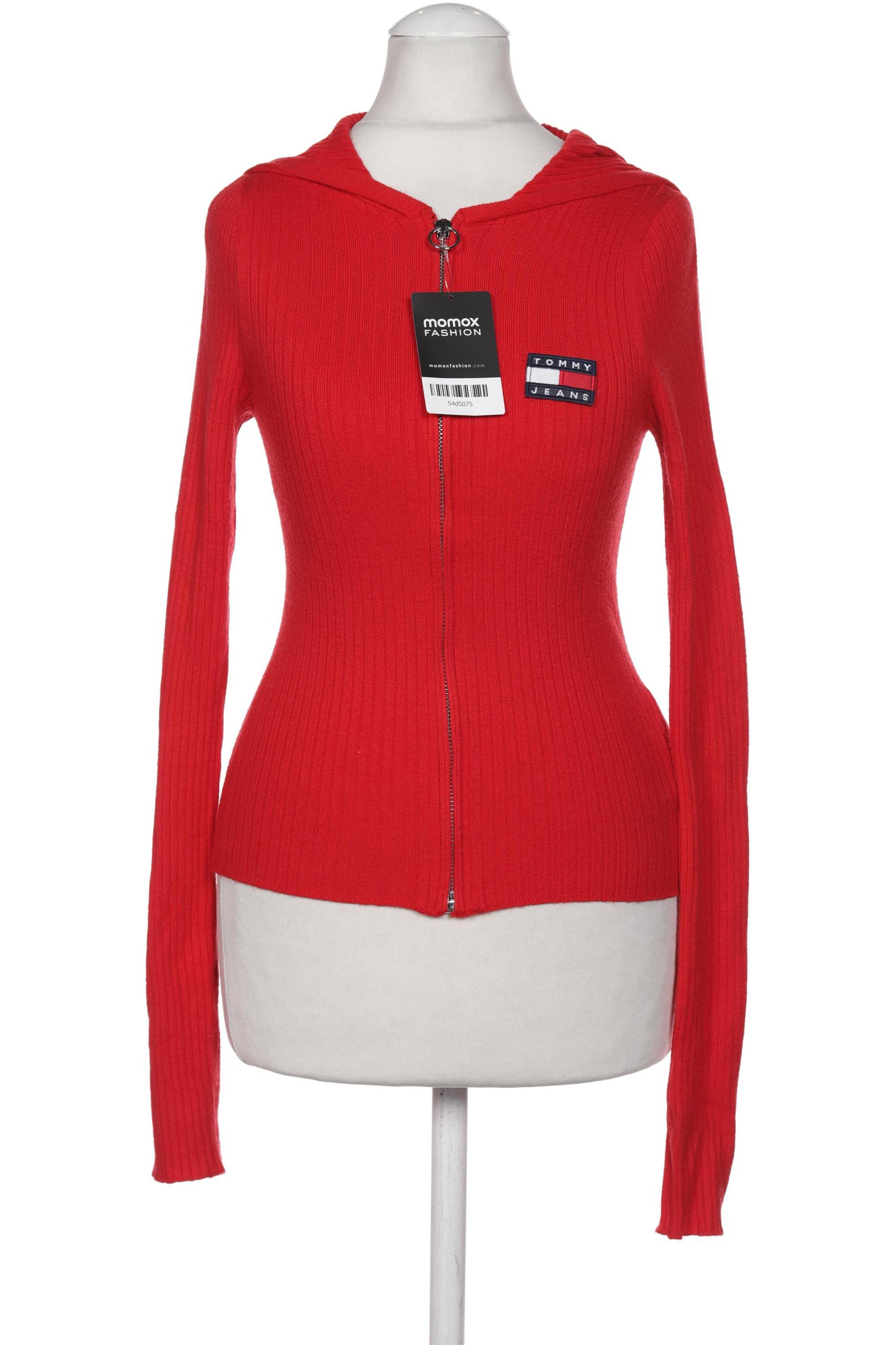 

Tommy Jeans Damen Strickjacke, rot, Gr. 34