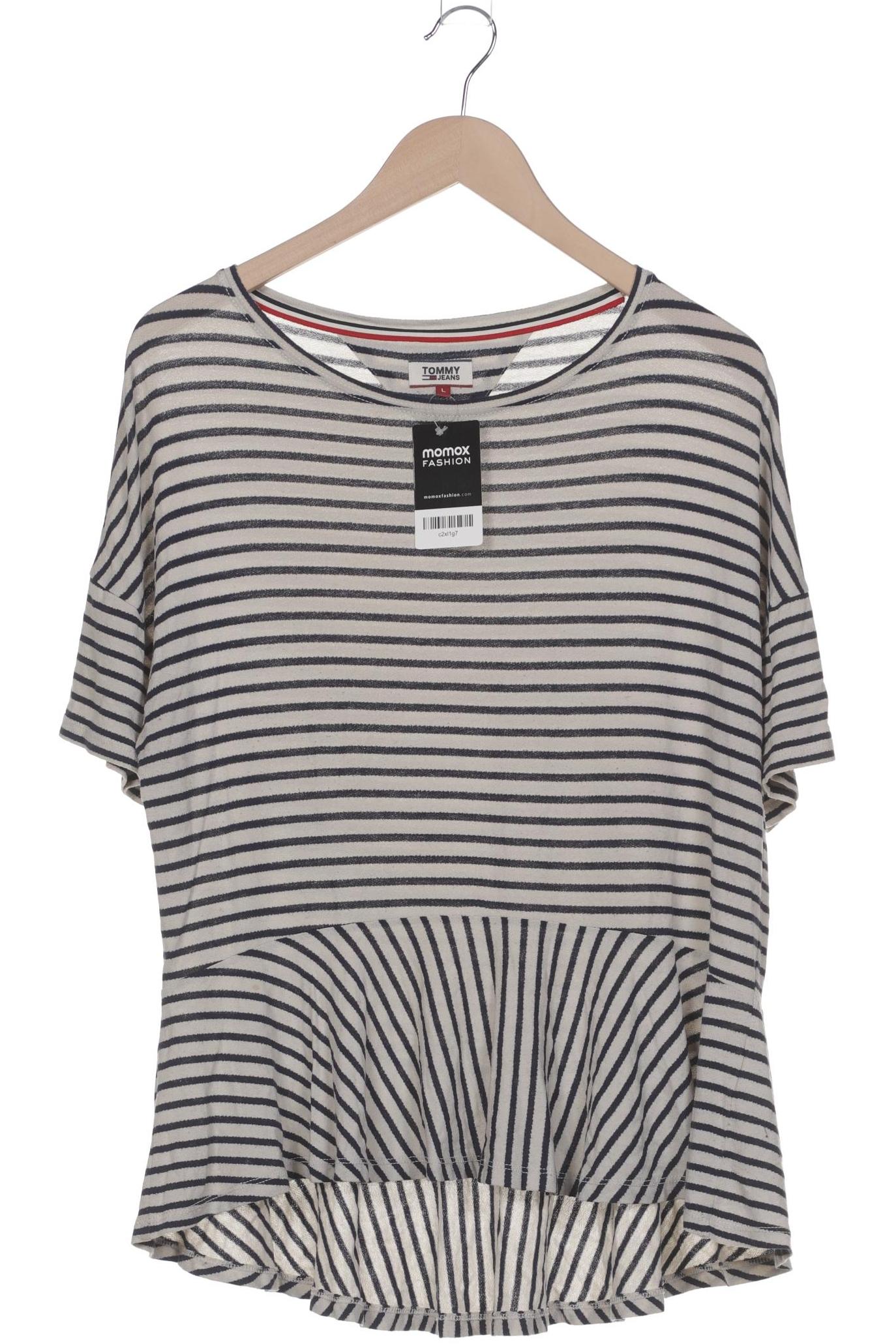 

Tommy Jeans Damen T-Shirt, grau, Gr. 42