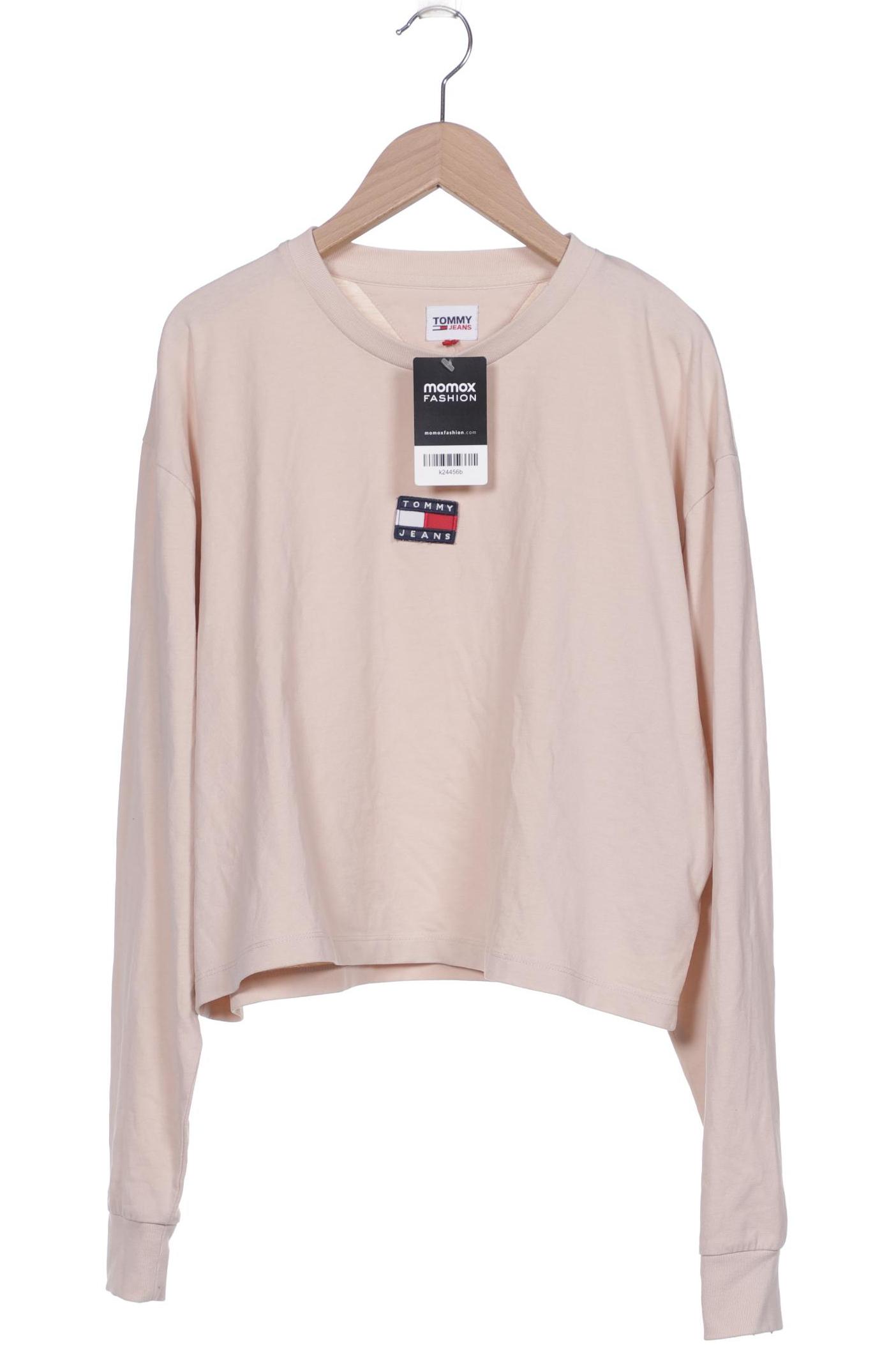 

Tommy Jeans Damen Langarmshirt, beige, Gr. 42