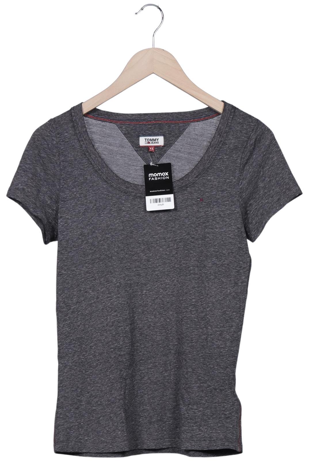 

Tommy Jeans Damen T-Shirt, grau, Gr. 34