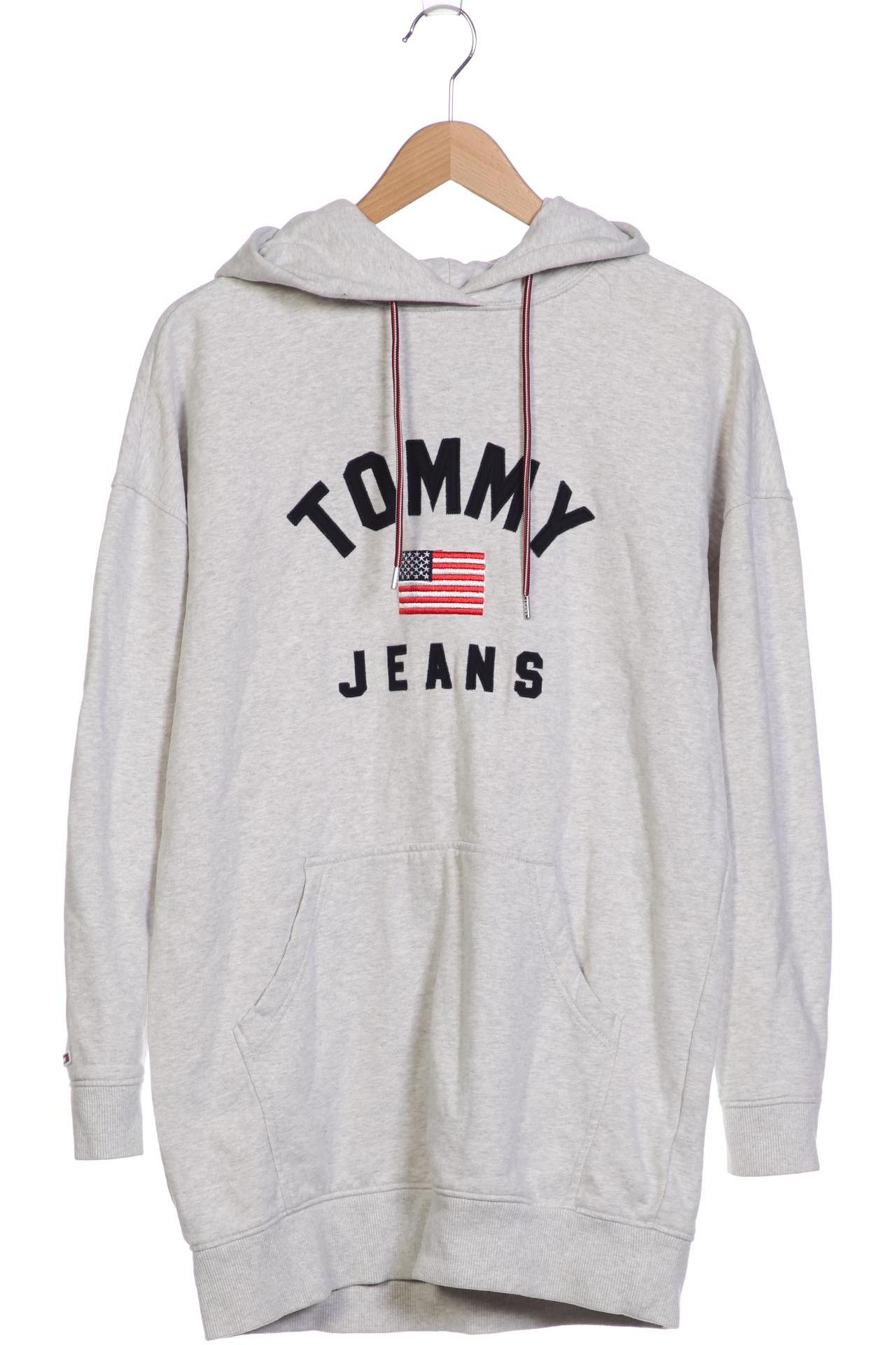 

Tommy Jeans Damen Kapuzenpullover, grau, Gr. 36