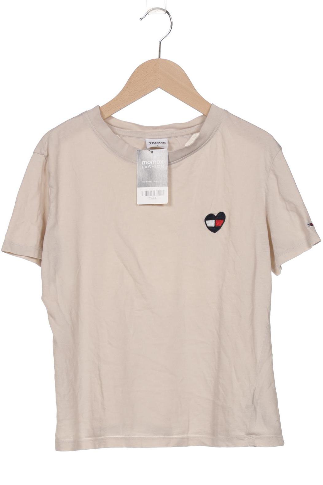 

Tommy Jeans Damen T-Shirt, beige, Gr. 36