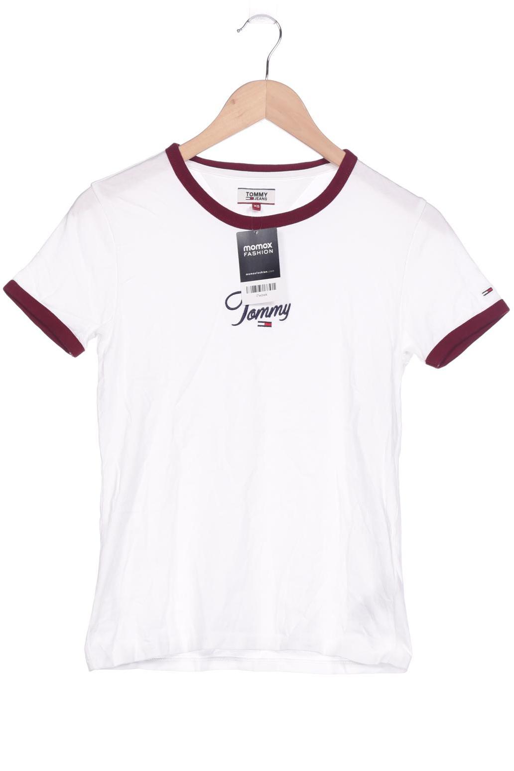 

Tommy Jeans Damen T-Shirt, weiß, Gr. 34