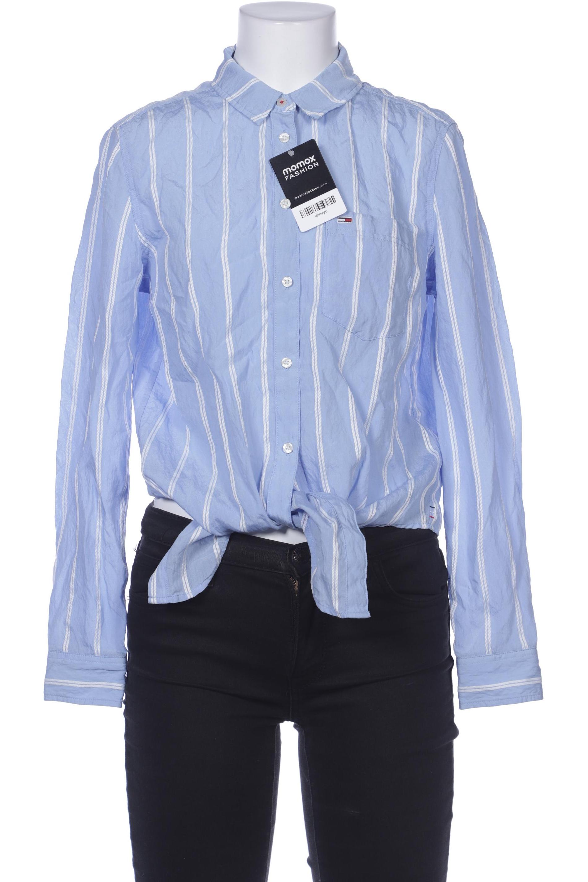 

Tommy Jeans Damen Bluse, hellblau, Gr. 36
