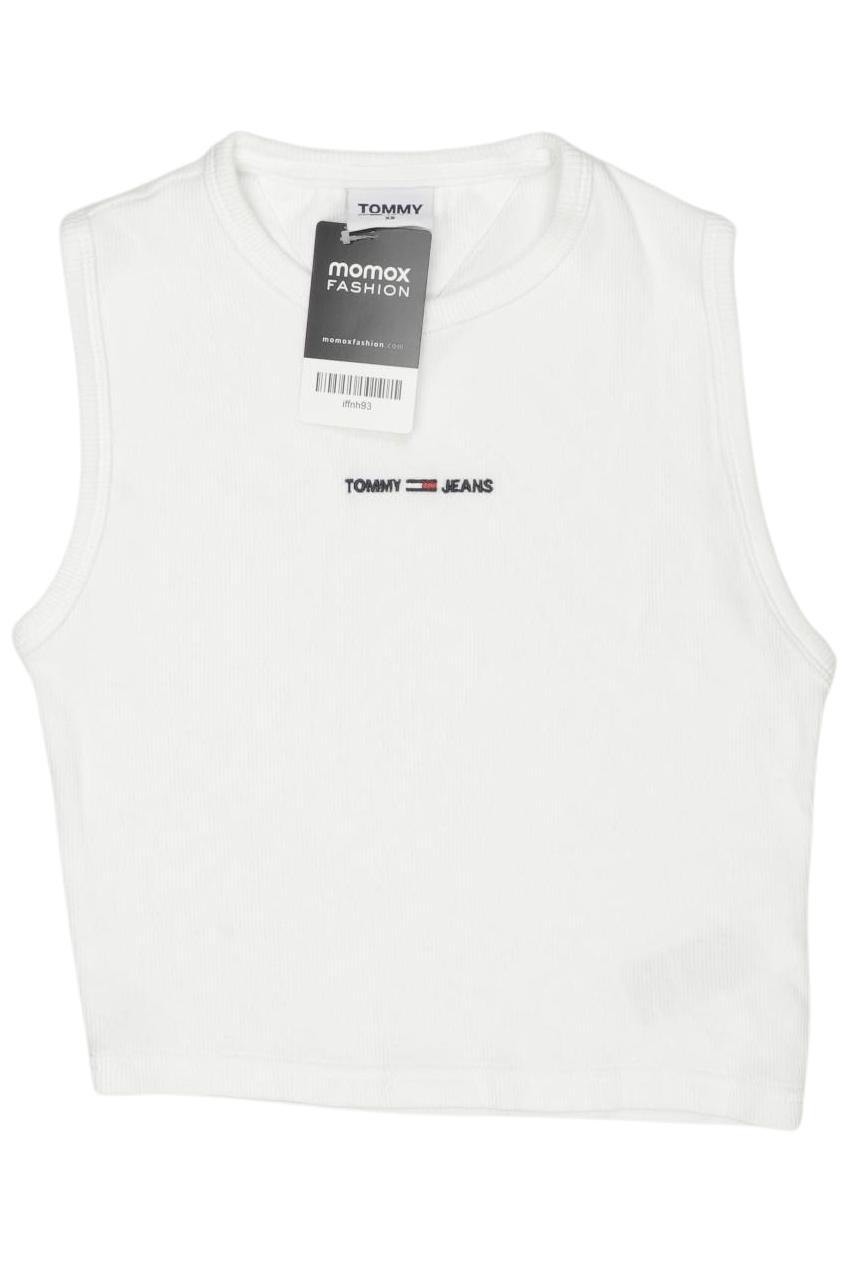 

Tommy Jeans Damen Top, weiß, Gr. 34