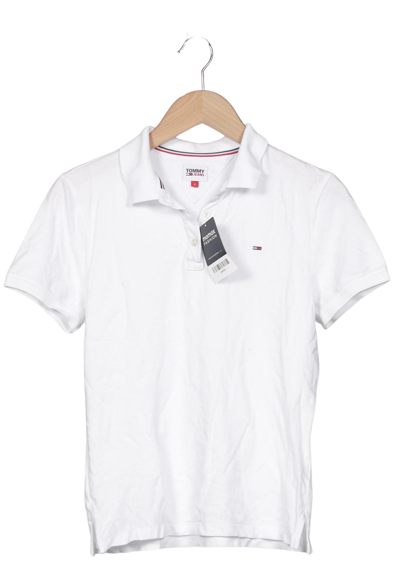 

Tommy Jeans Damen Poloshirt, weiß, Gr. 36
