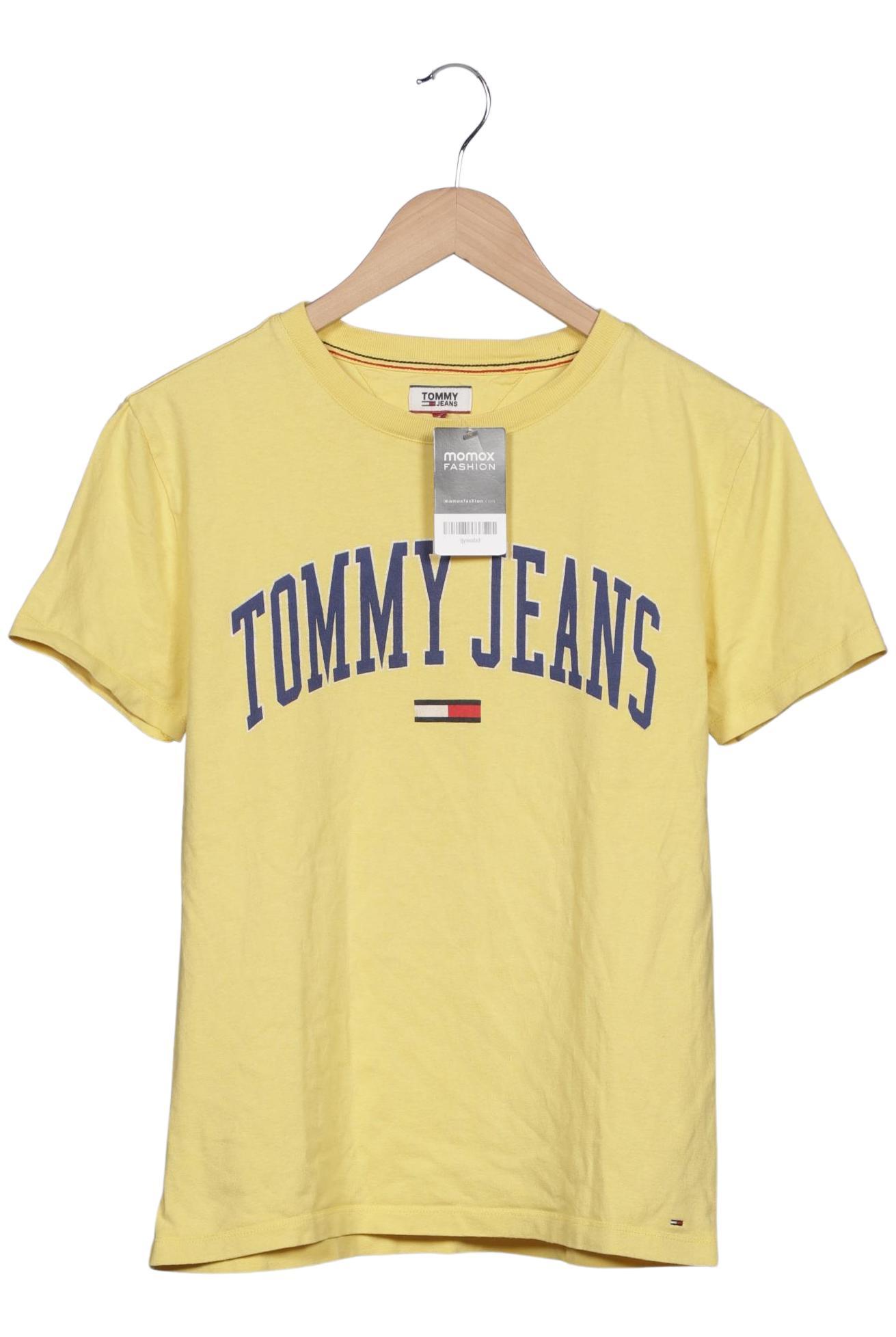 

Tommy Jeans Damen T-Shirt, gelb, Gr. 36