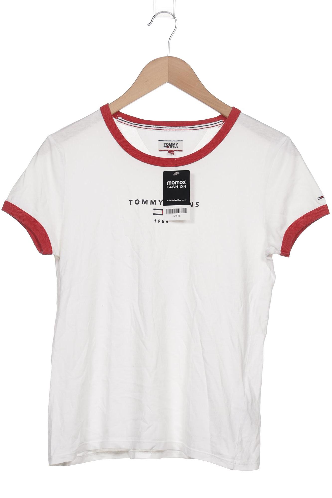 

Tommy Jeans Damen T-Shirt, weiß, Gr. 36