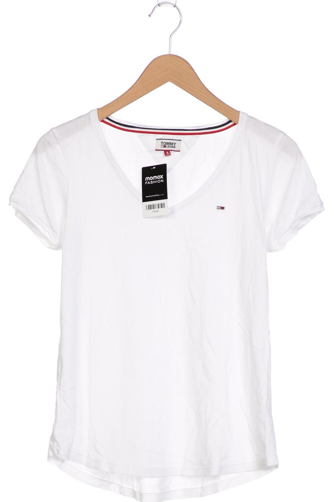 

Tommy Jeans Damen T-Shirt, weiß, Gr. 36