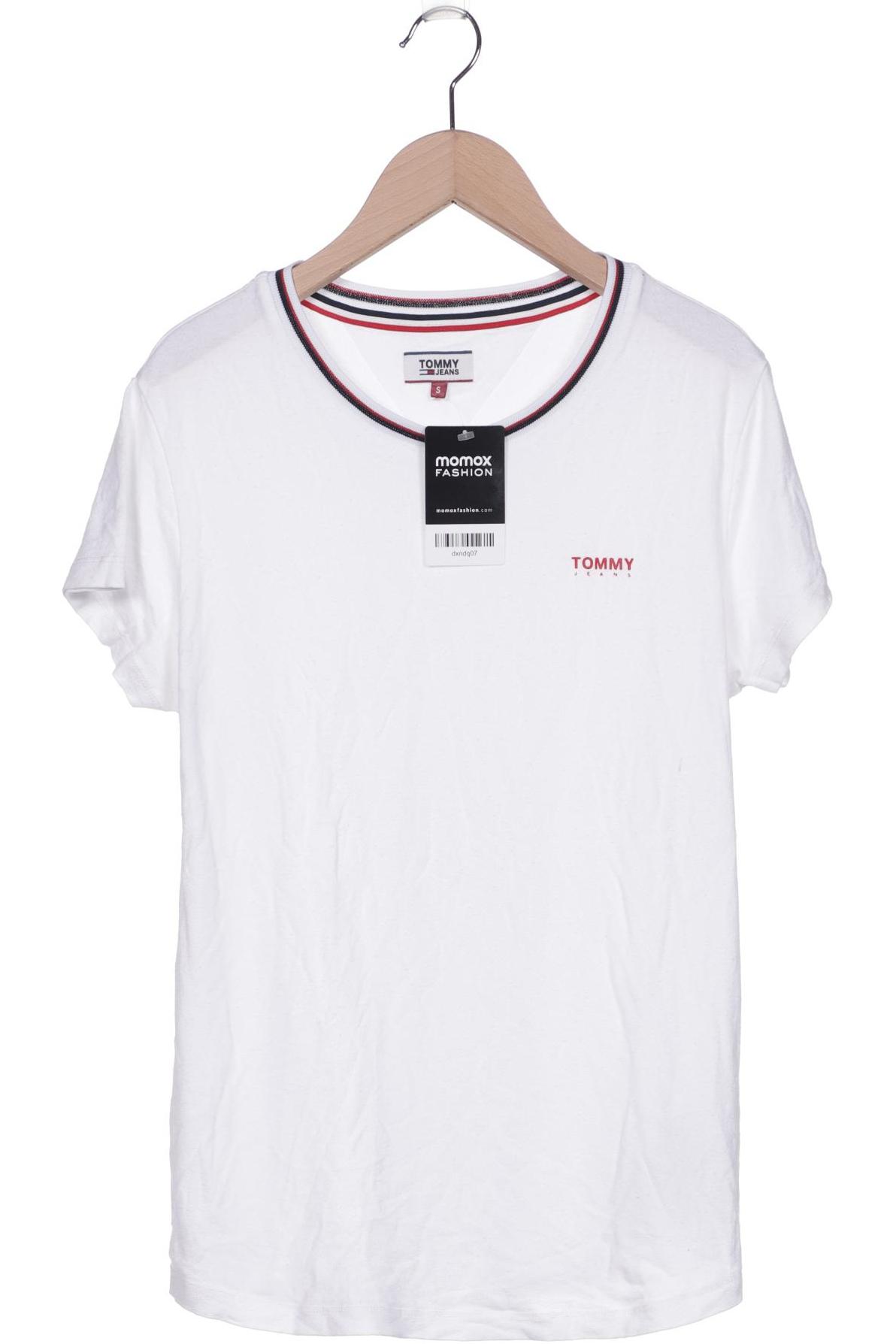 

Tommy Jeans Damen T-Shirt, weiß, Gr. 36